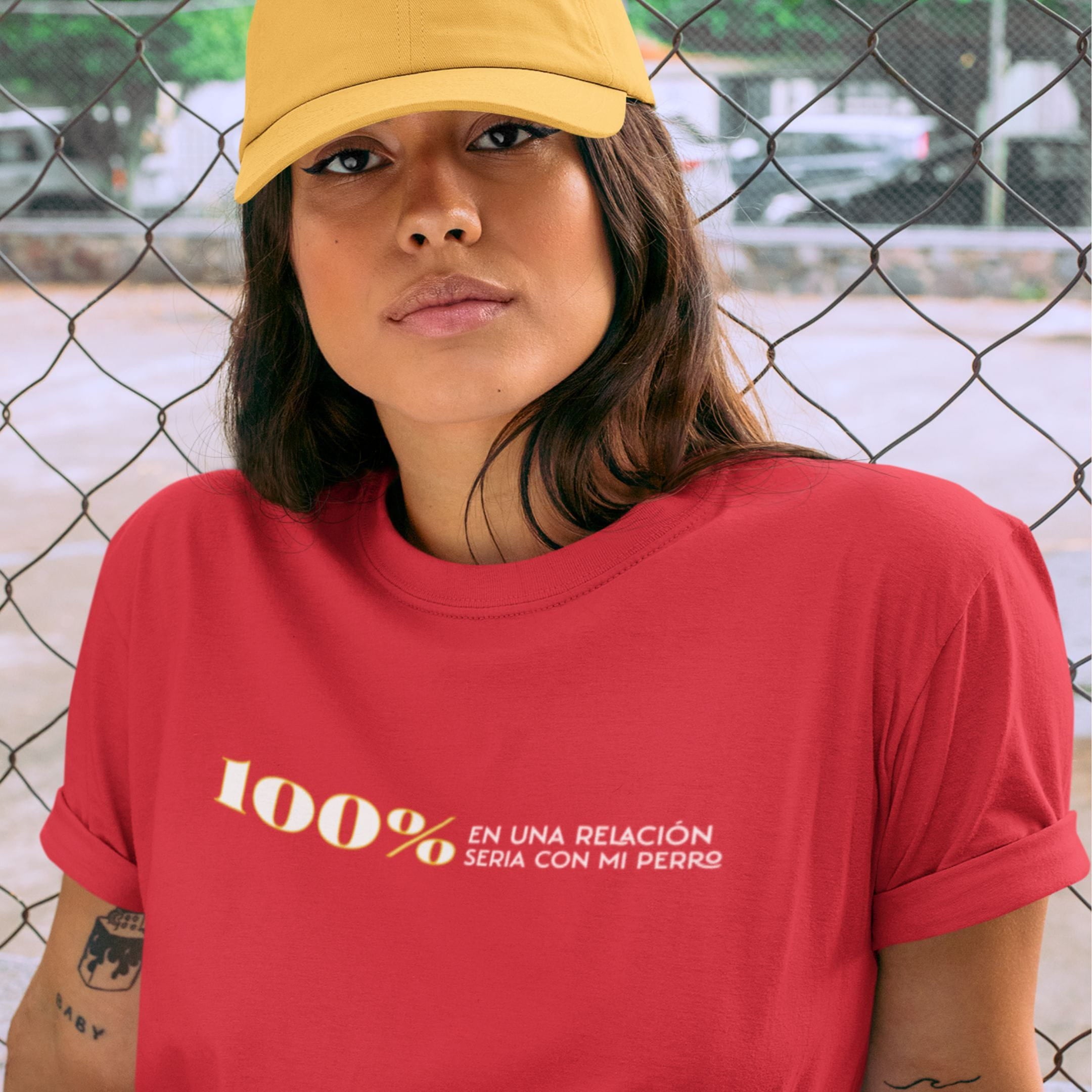 T-Shirt 100% En Una Relación Seria Con Mi Perro T-Shirt ReallyintoDogs