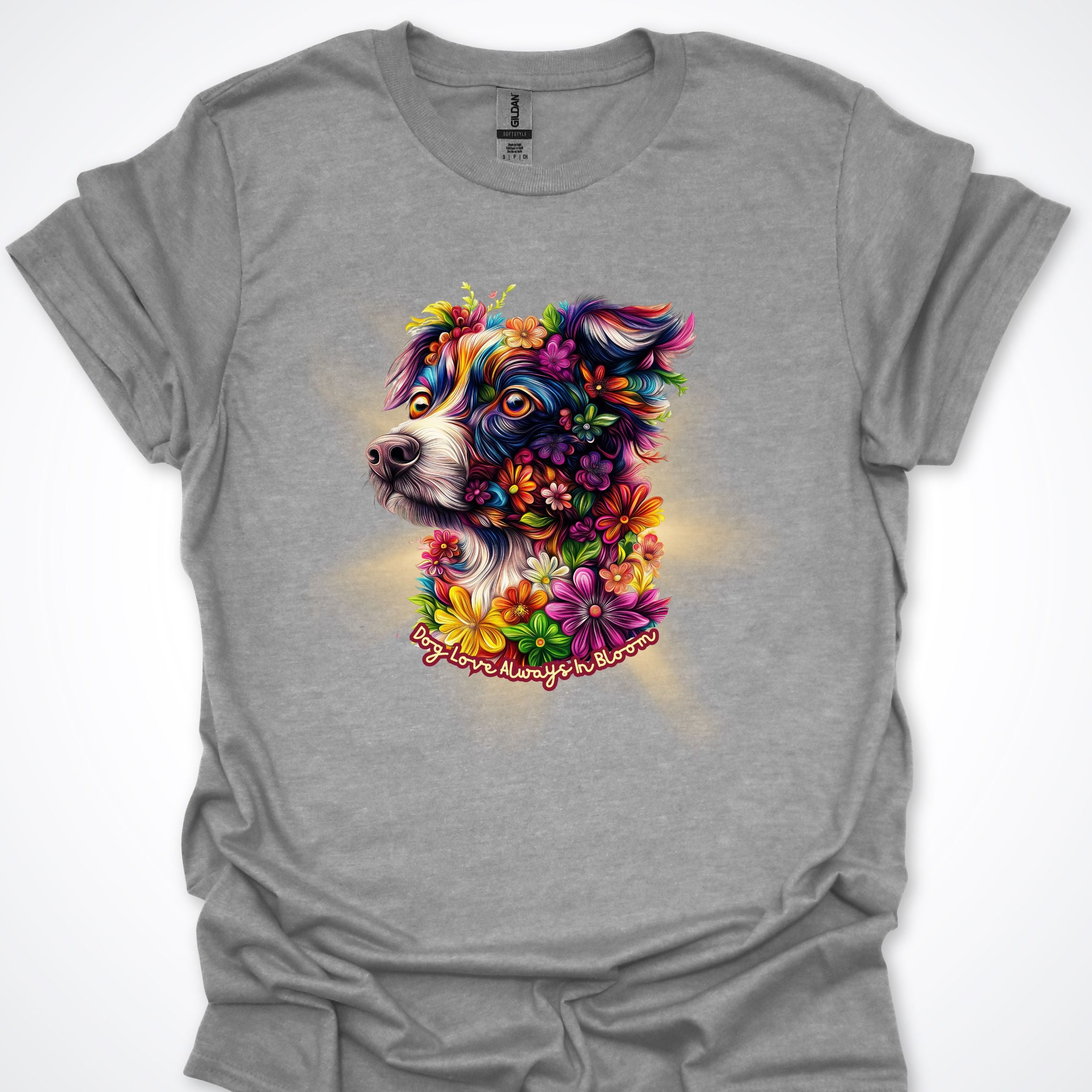 Always in Bloom Aussie Shepherd T-Shirt