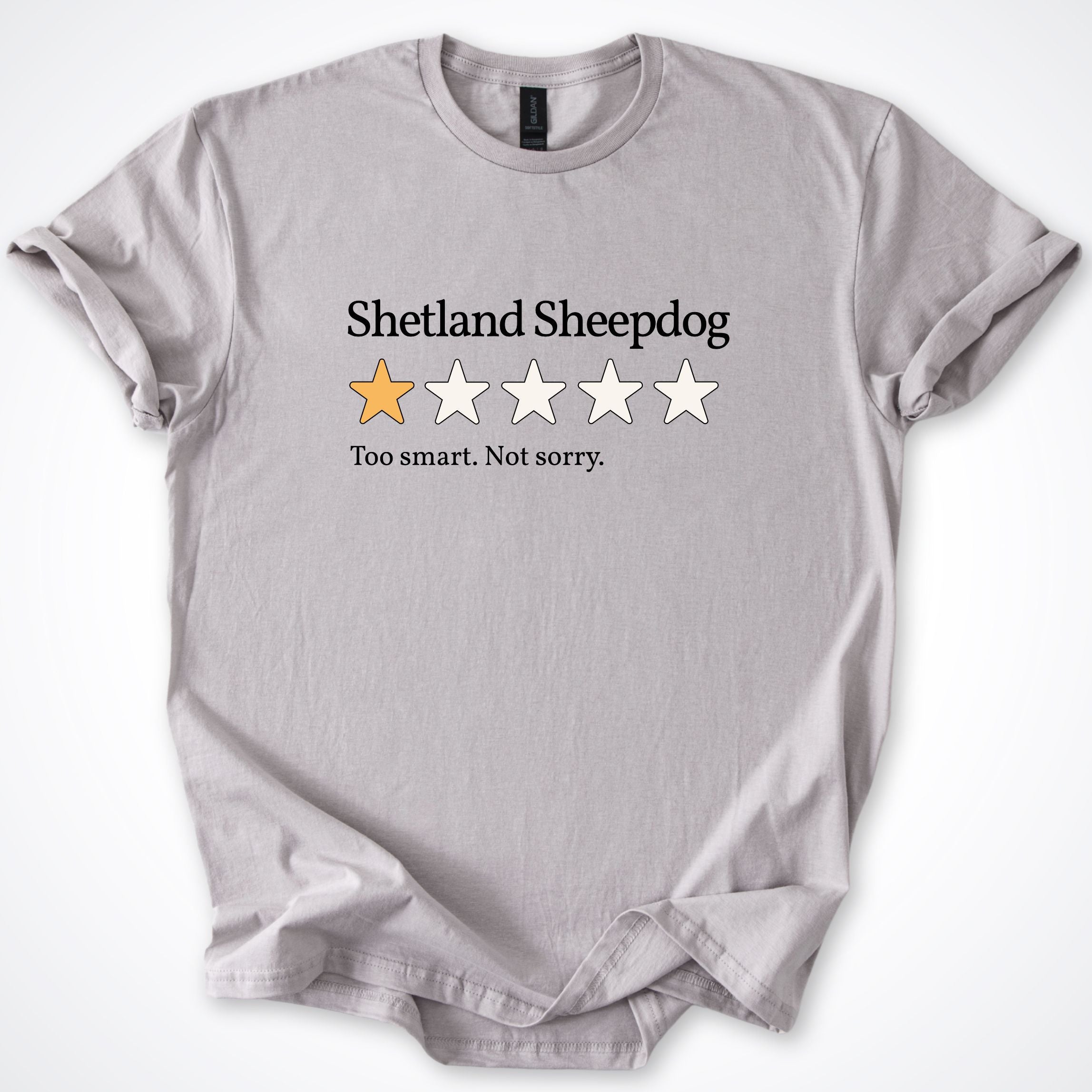 Shetland Sheepdog One Star Review T-Shirt