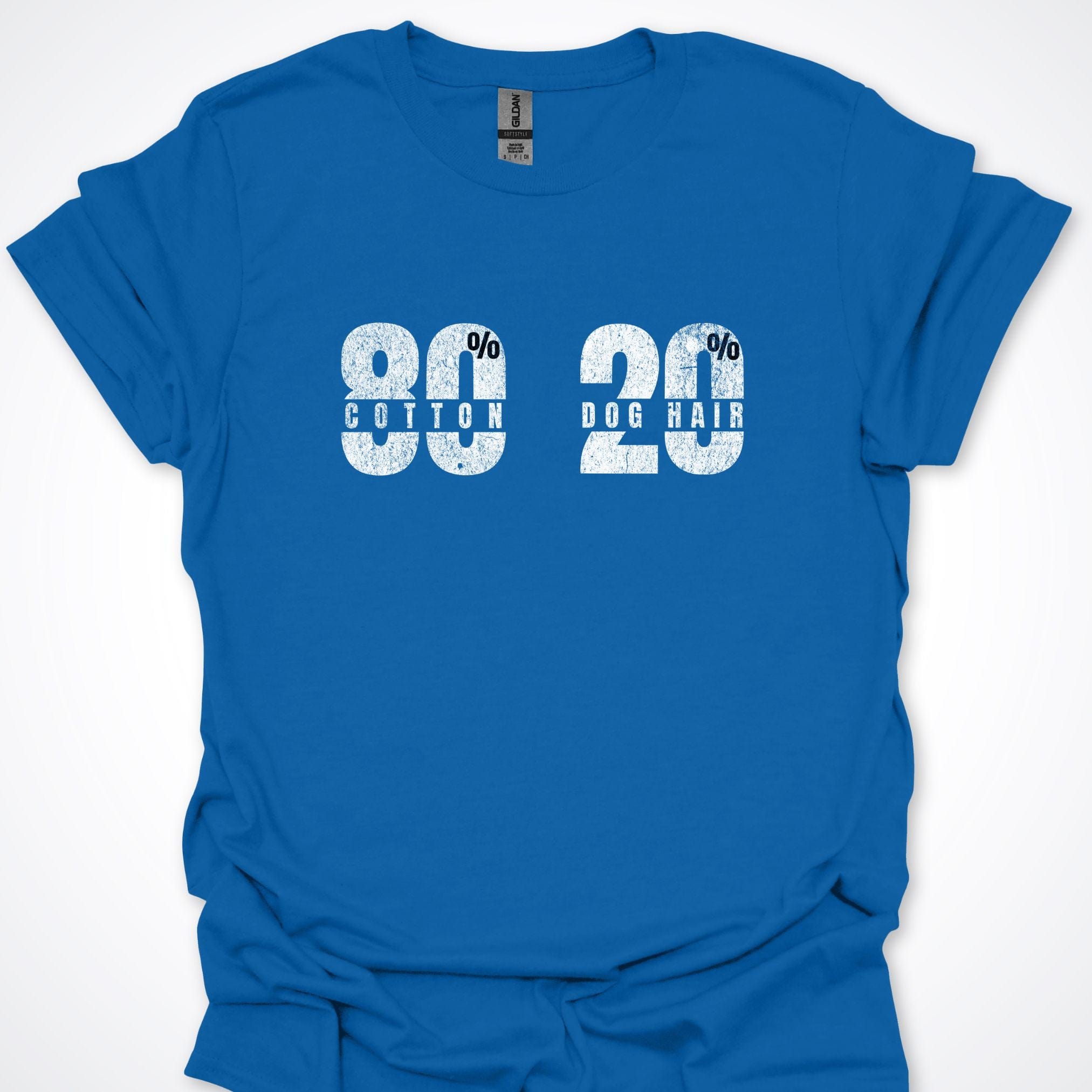 T-Shirt Royal / S 80% Cotton 20% Dog Hair Premium Unisex T-Shirt ReallyintoDogs