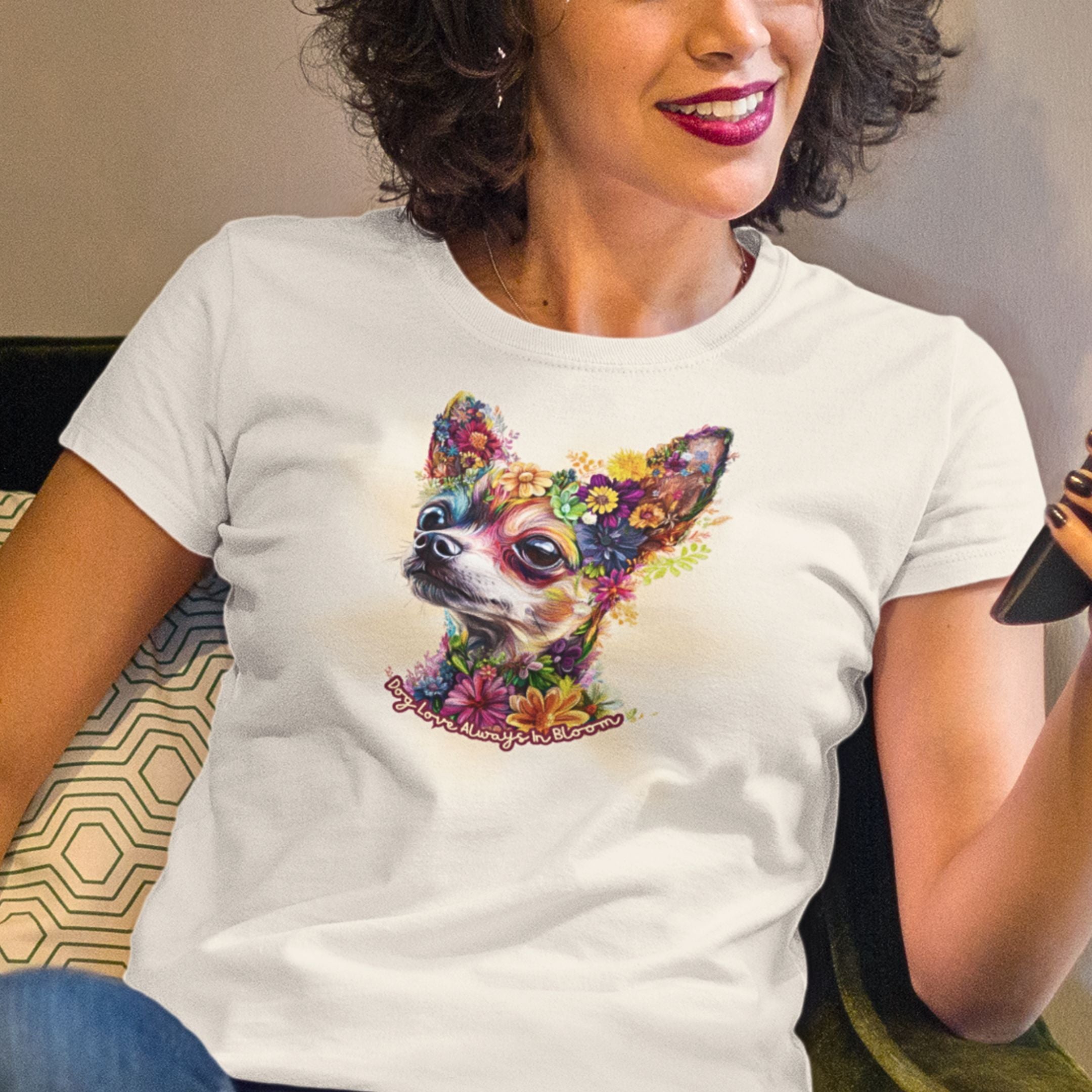 Always in Bloom Chihuahua T-Shirt