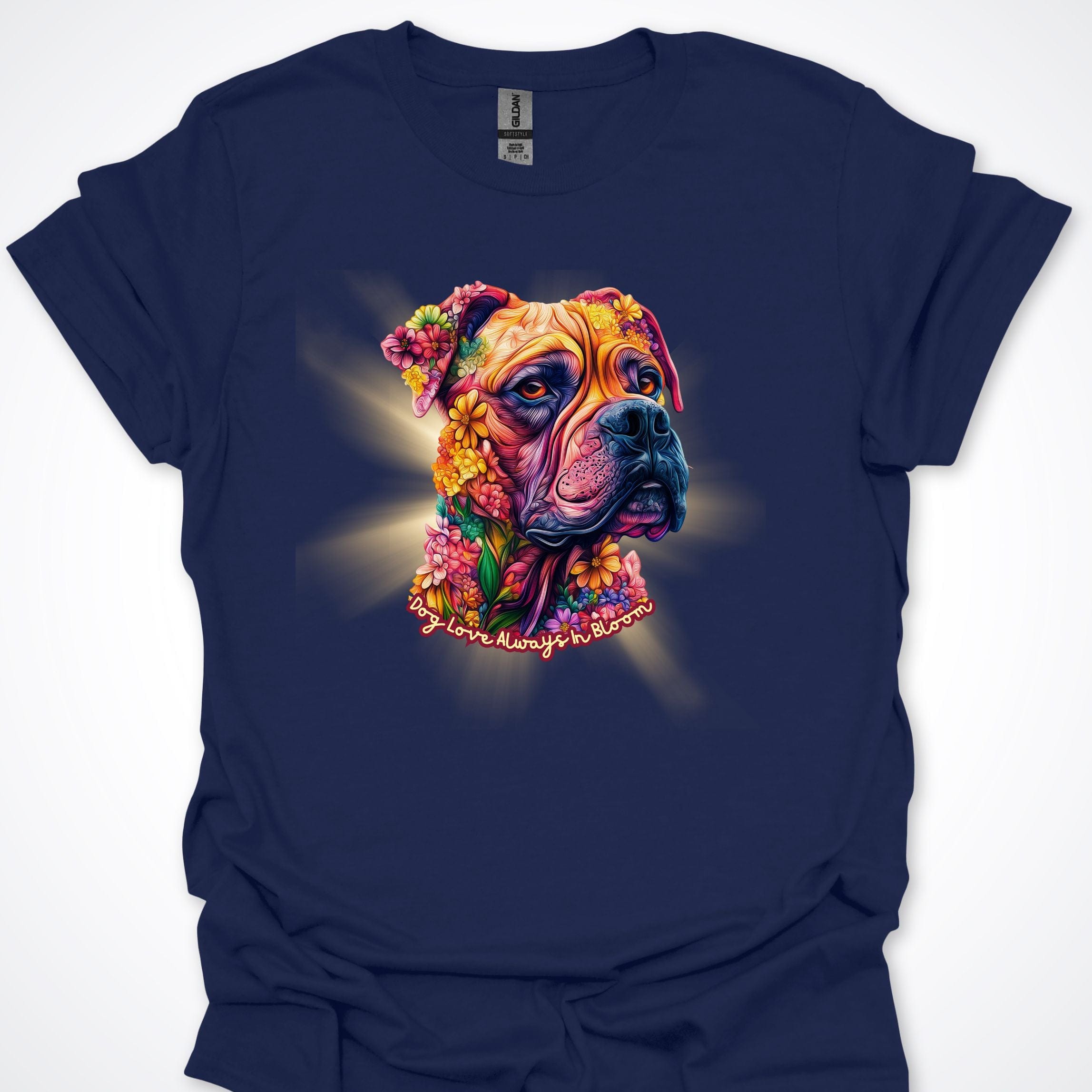 T-Shirt Navy / S Always in Bloom Cane Corso T-Shirt ReallyintoDogs
