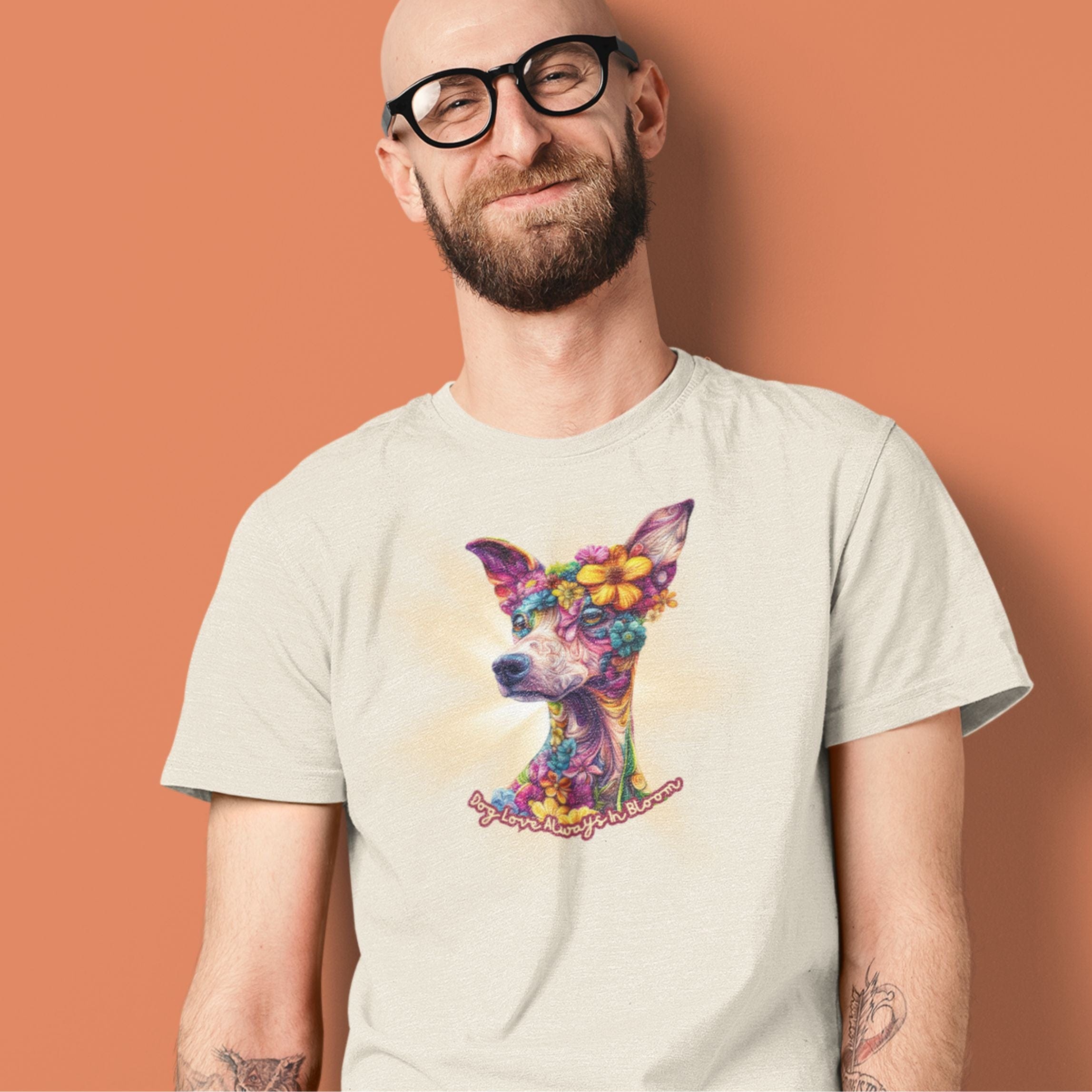 T-Shirt Always in Bloom Whippet T-Shirt ReallyintoDogs