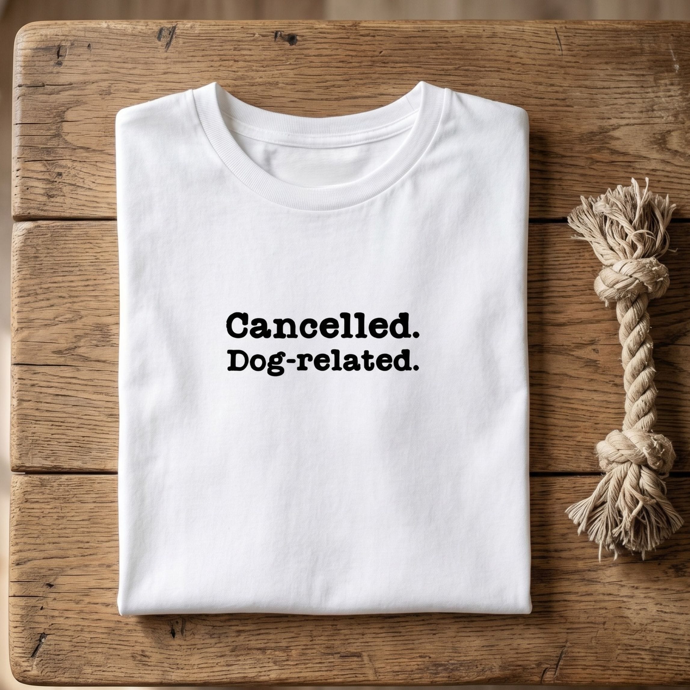 T-Shirt Cancelled. Dog Related T-Shirt ReallyintoDogs