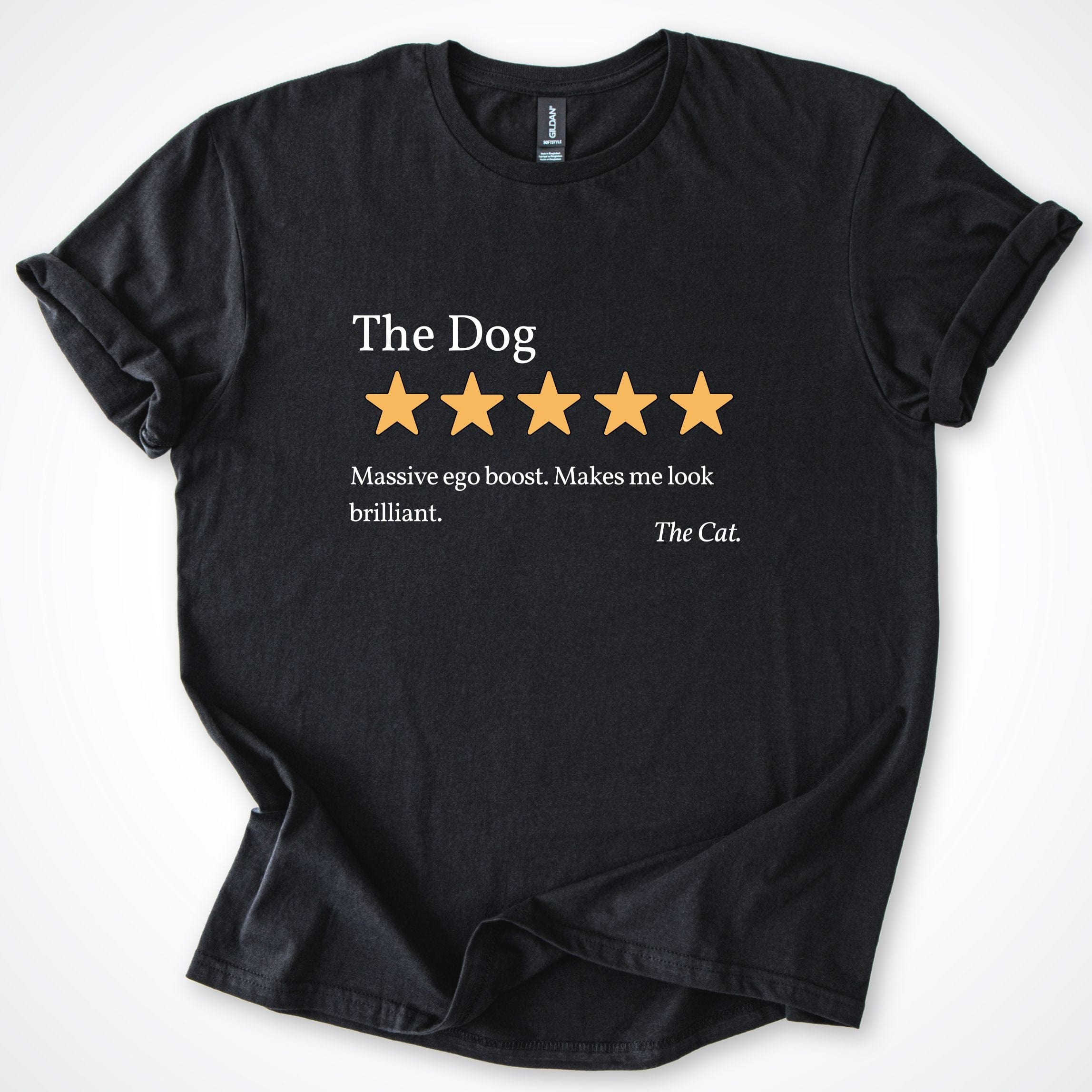 T-Shirt Cat Five Star Review of Dog 3.0 T-Shirt ReallyintoDogs