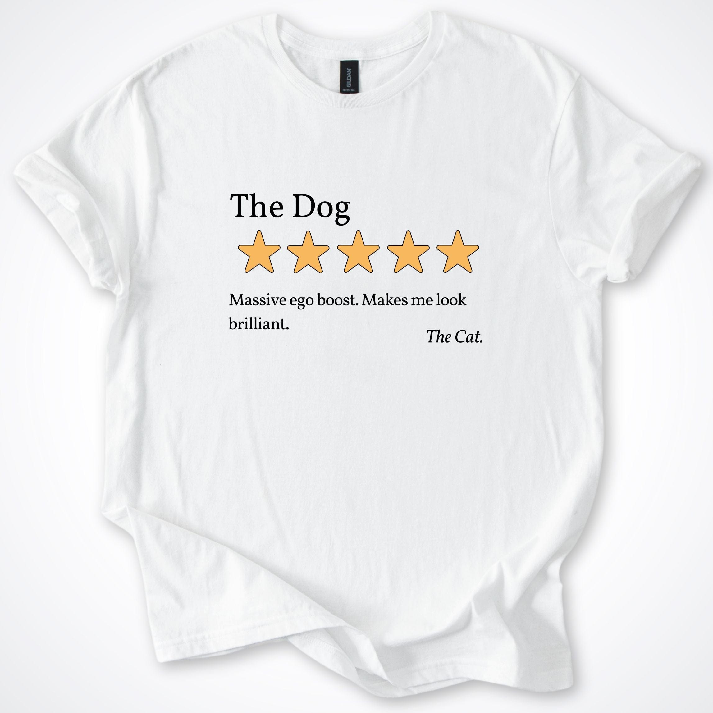 T-Shirt Cat Five Star Review of Dog 3.0 T-Shirt ReallyintoDogs