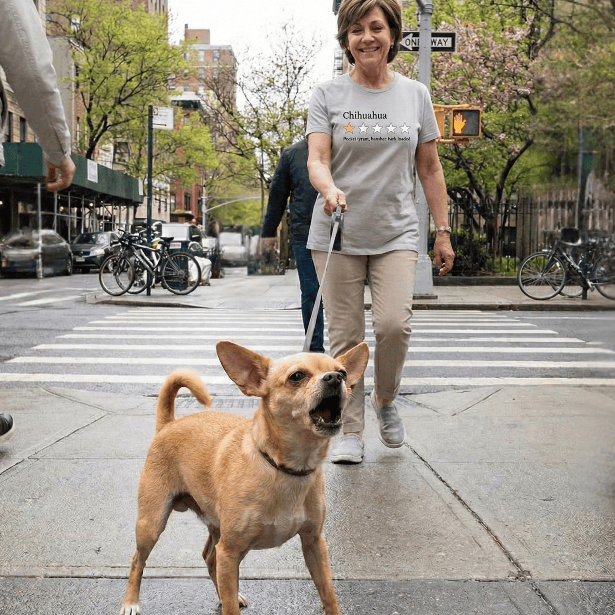 T-Shirt Chihuahua One Star Review 3.0 T-Shirt ReallyintoDogs