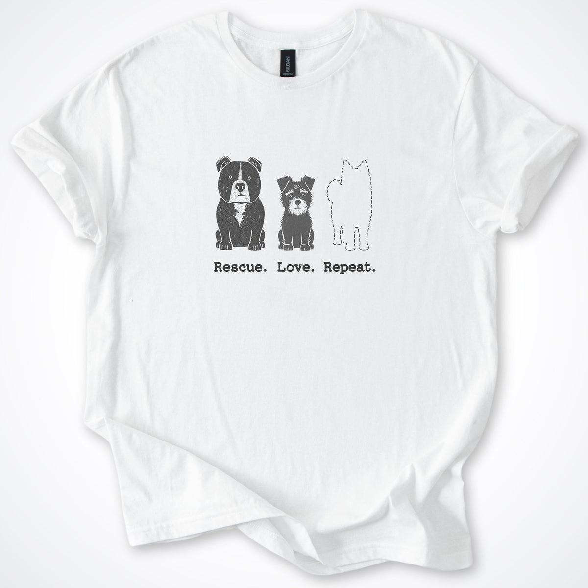 Rescue. Love. Repeat. The Next One Classic T-Shirt