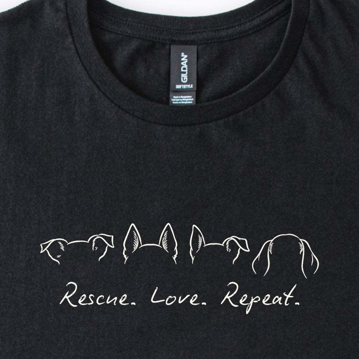 Rescue. Love. Repeat. More Ears Classic T-Shirt