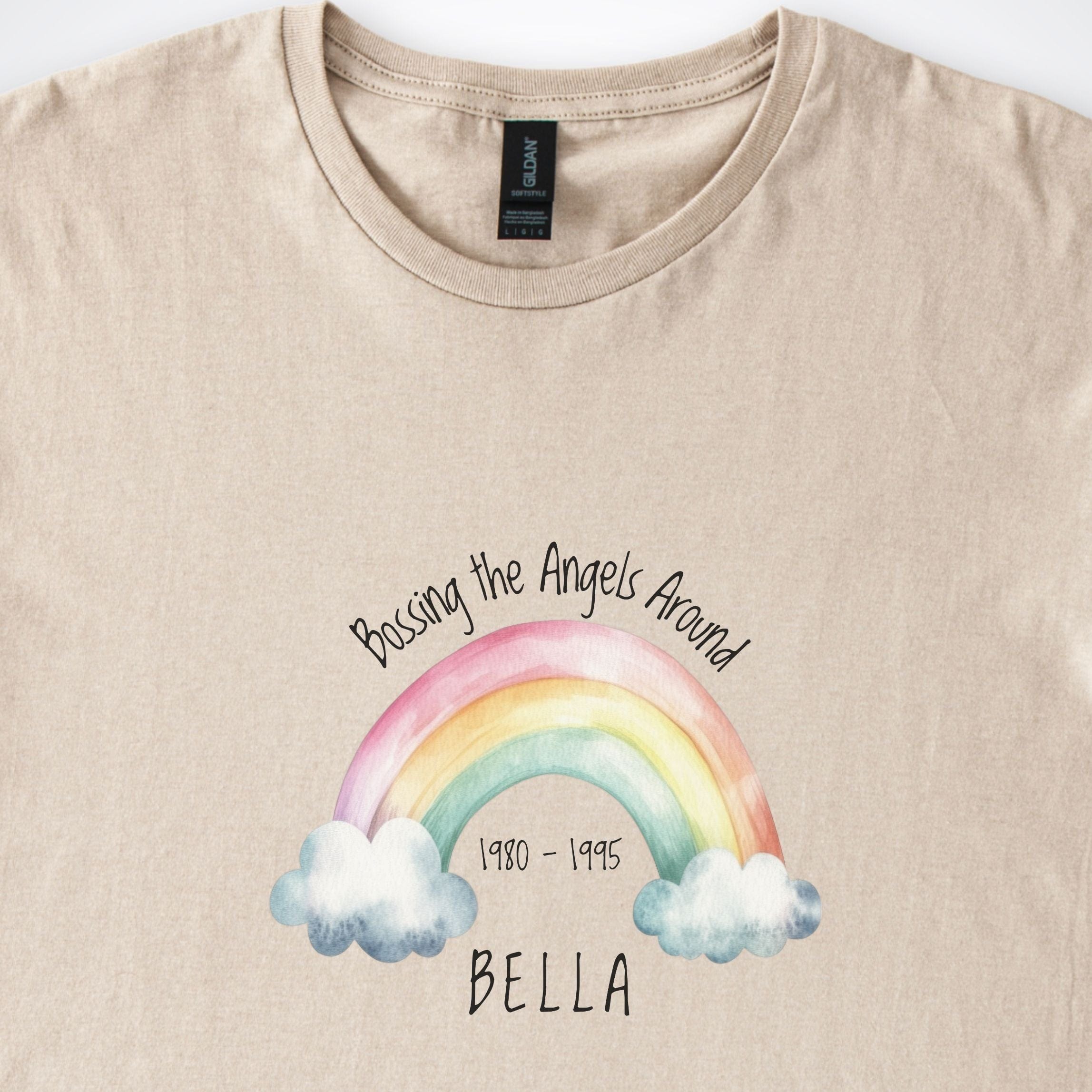 T-Shirt CUSTOM Rainbow Bridge T-Shirt ReallyintoDogs