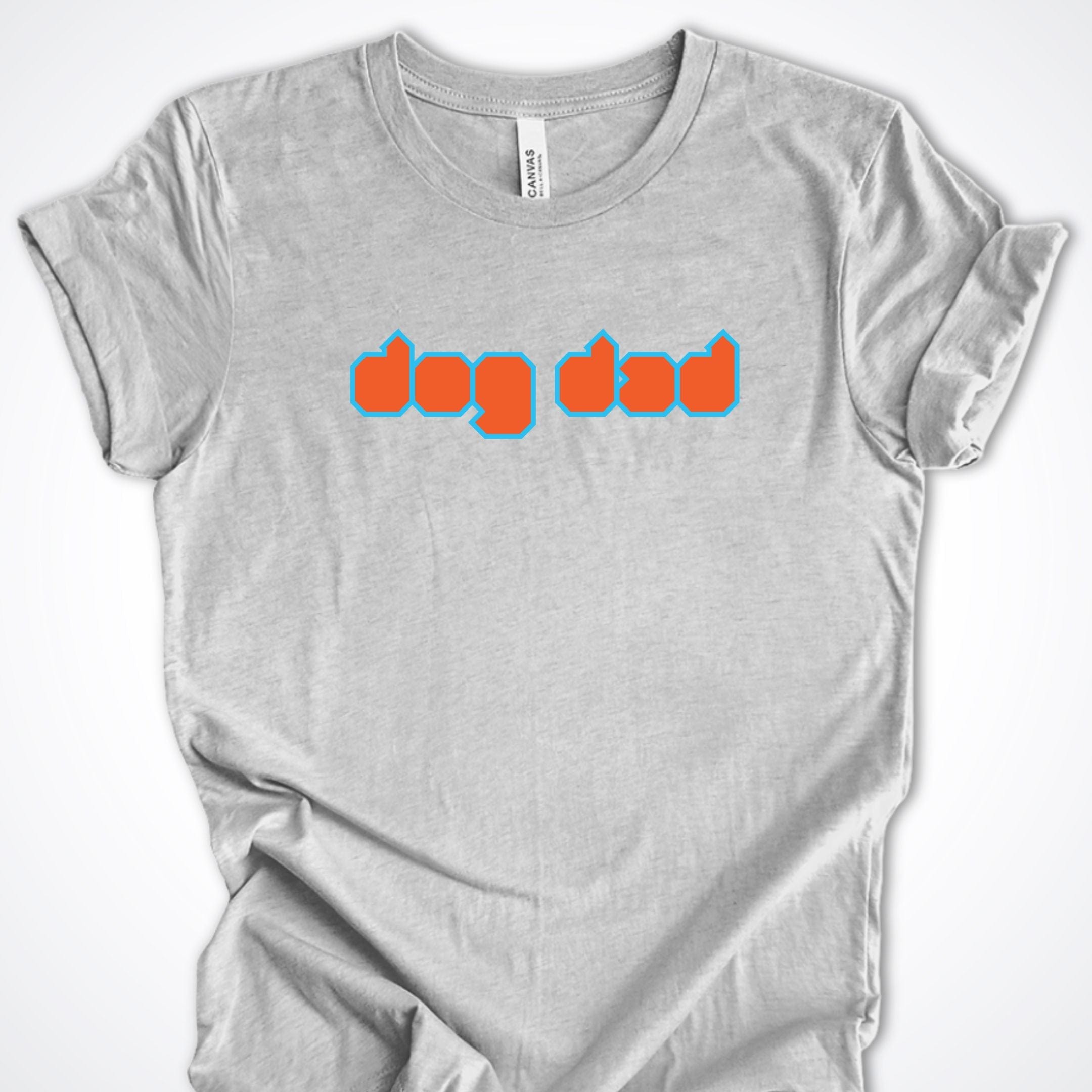 T-Shirt Athletic Heather / S Dog Dad Cubed Premium Unisex T-Shirt ReallyintoDogs