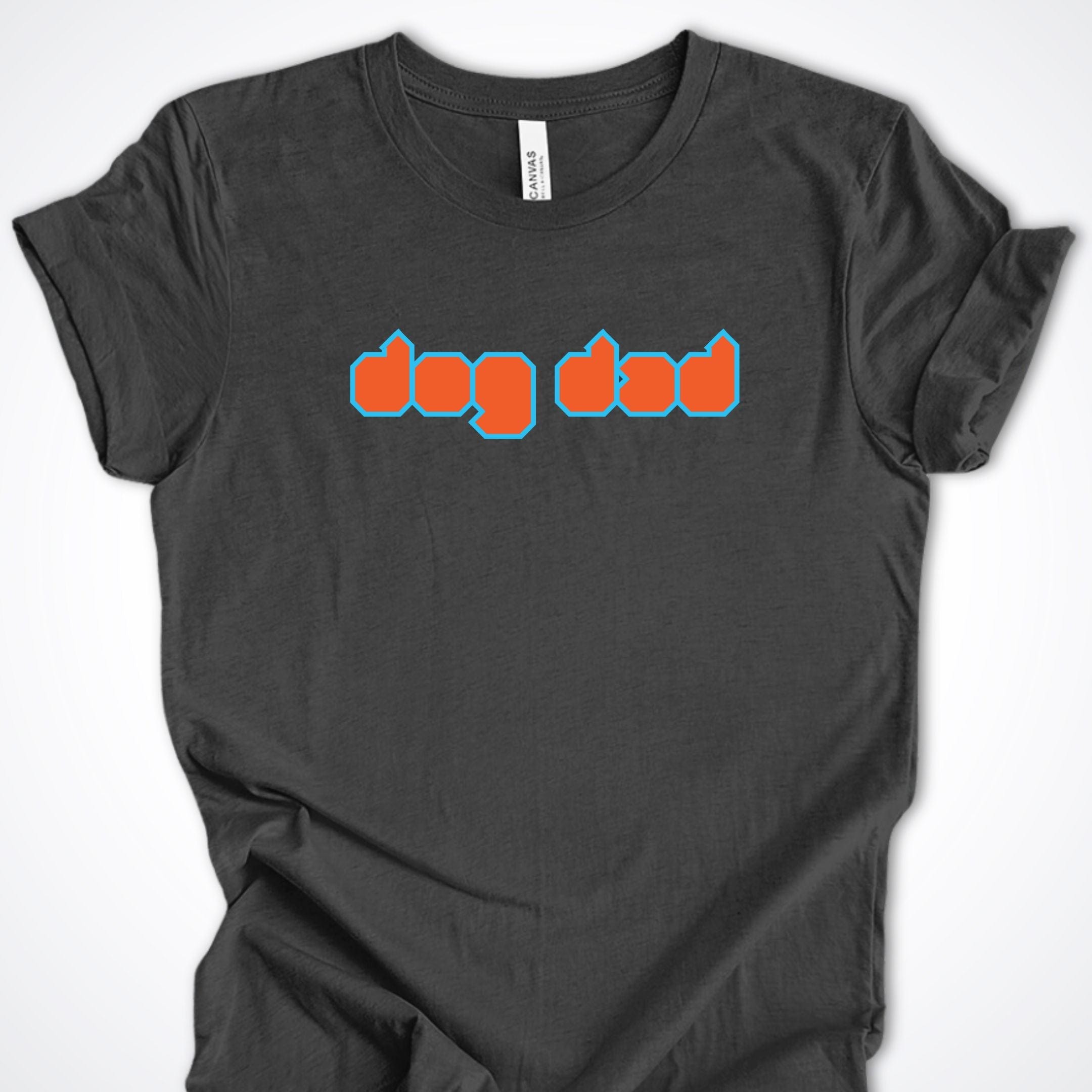 T-Shirt Dark Grey Heather / S Dog Dad Cubed Premium Unisex T-Shirt ReallyintoDogs