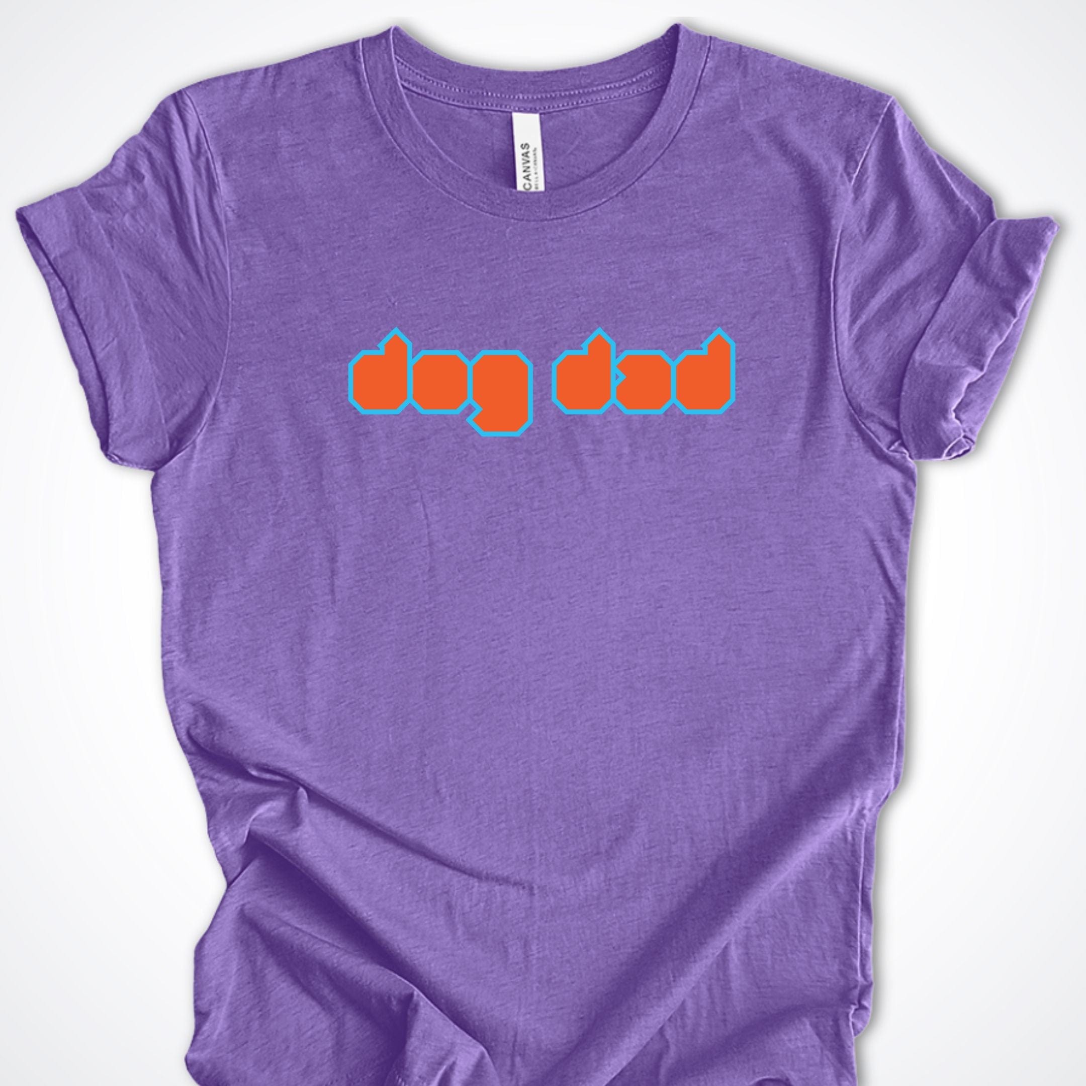 T-Shirt Heather Team Purple / S Dog Dad Cubed Premium Unisex T-Shirt ReallyintoDogs