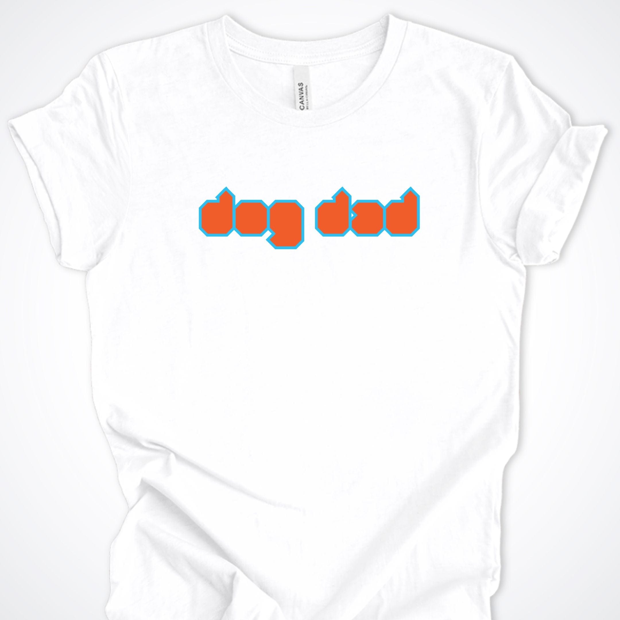 T-Shirt White / S Dog Dad Cubed Premium Unisex T-Shirt ReallyintoDogs