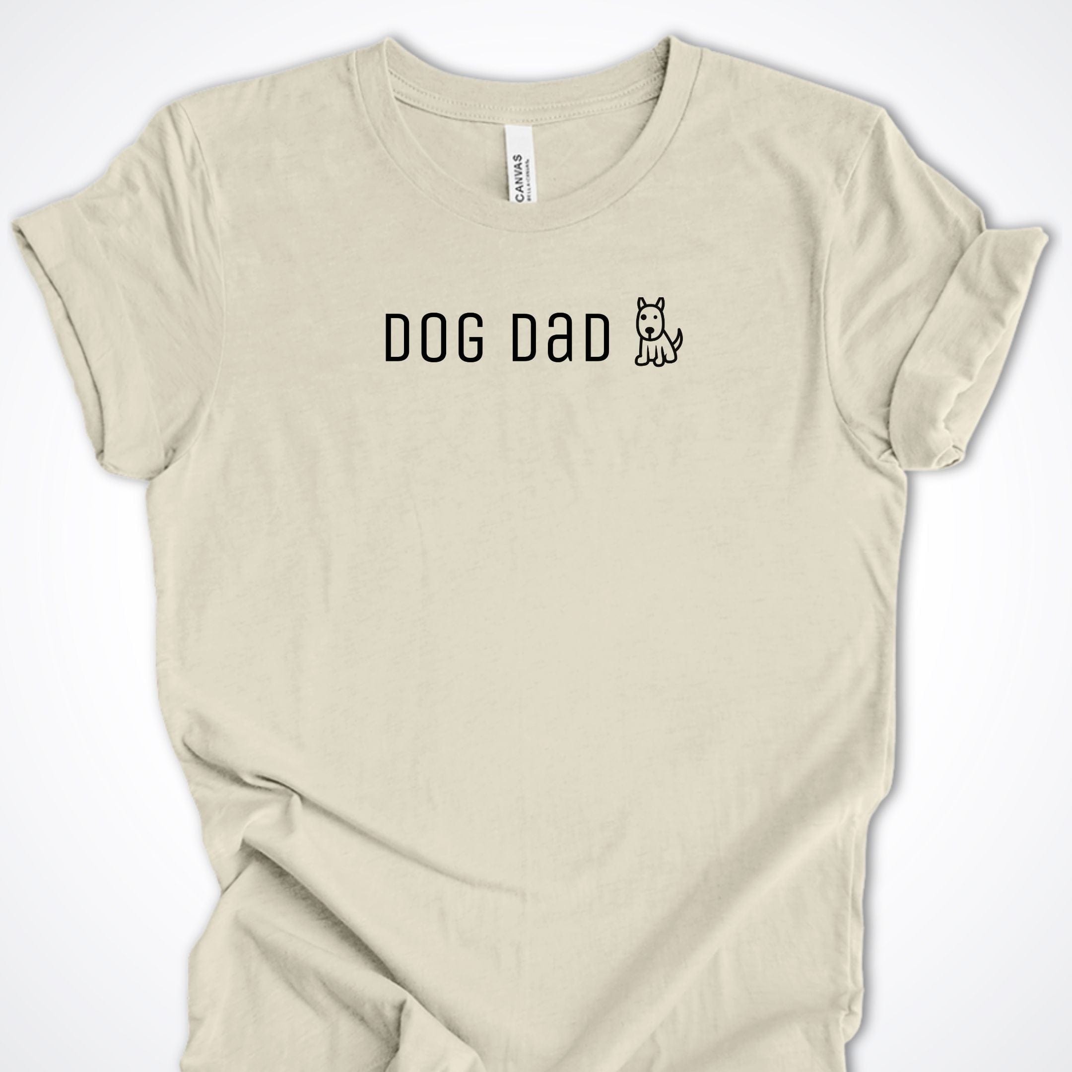 T-Shirt Natural / S Dog Dad Cute Premium Unisex T-Shirt ReallyintoDogs