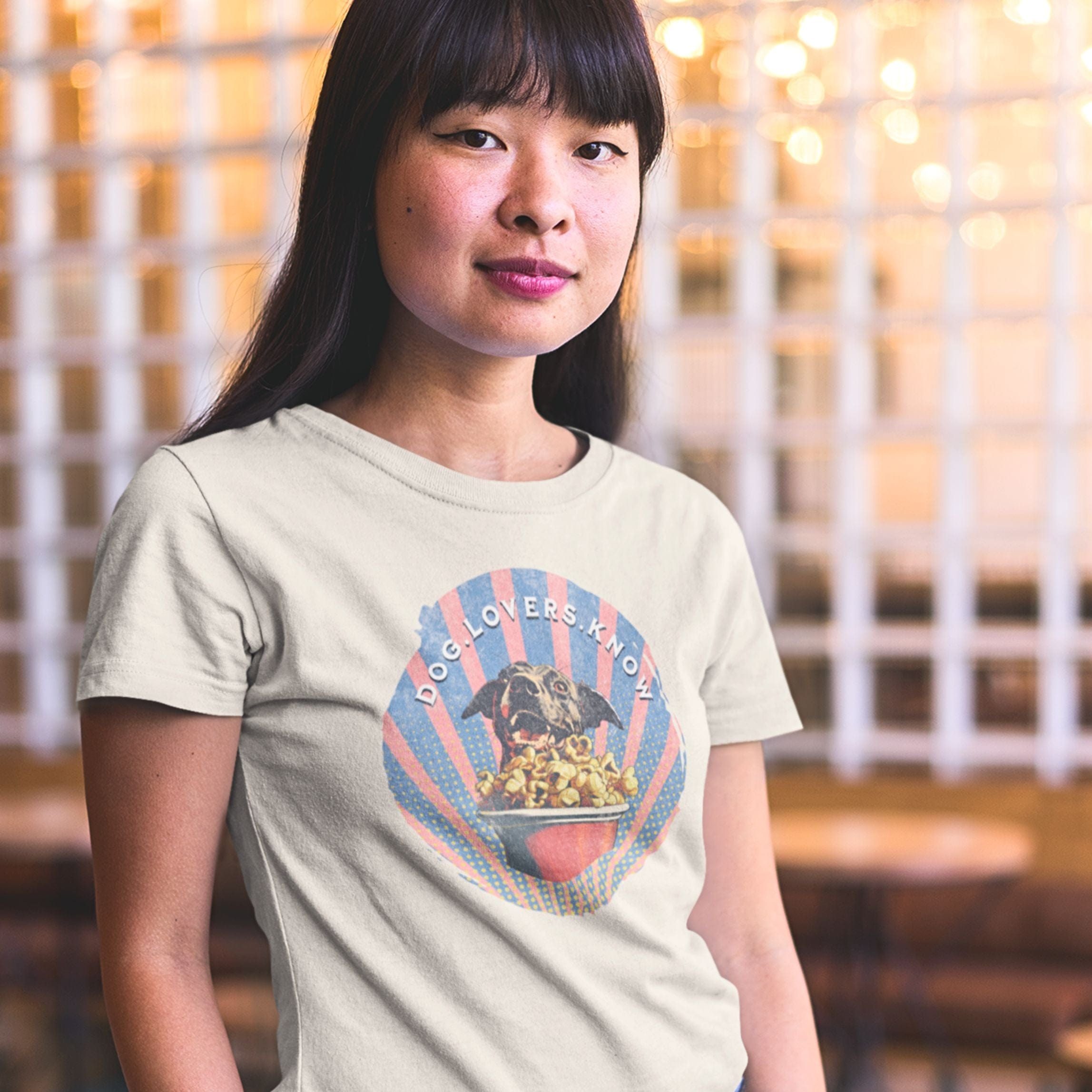 T-Shirt Dog Lovers Know (Blue) T-Shirt ReallyintoDogs