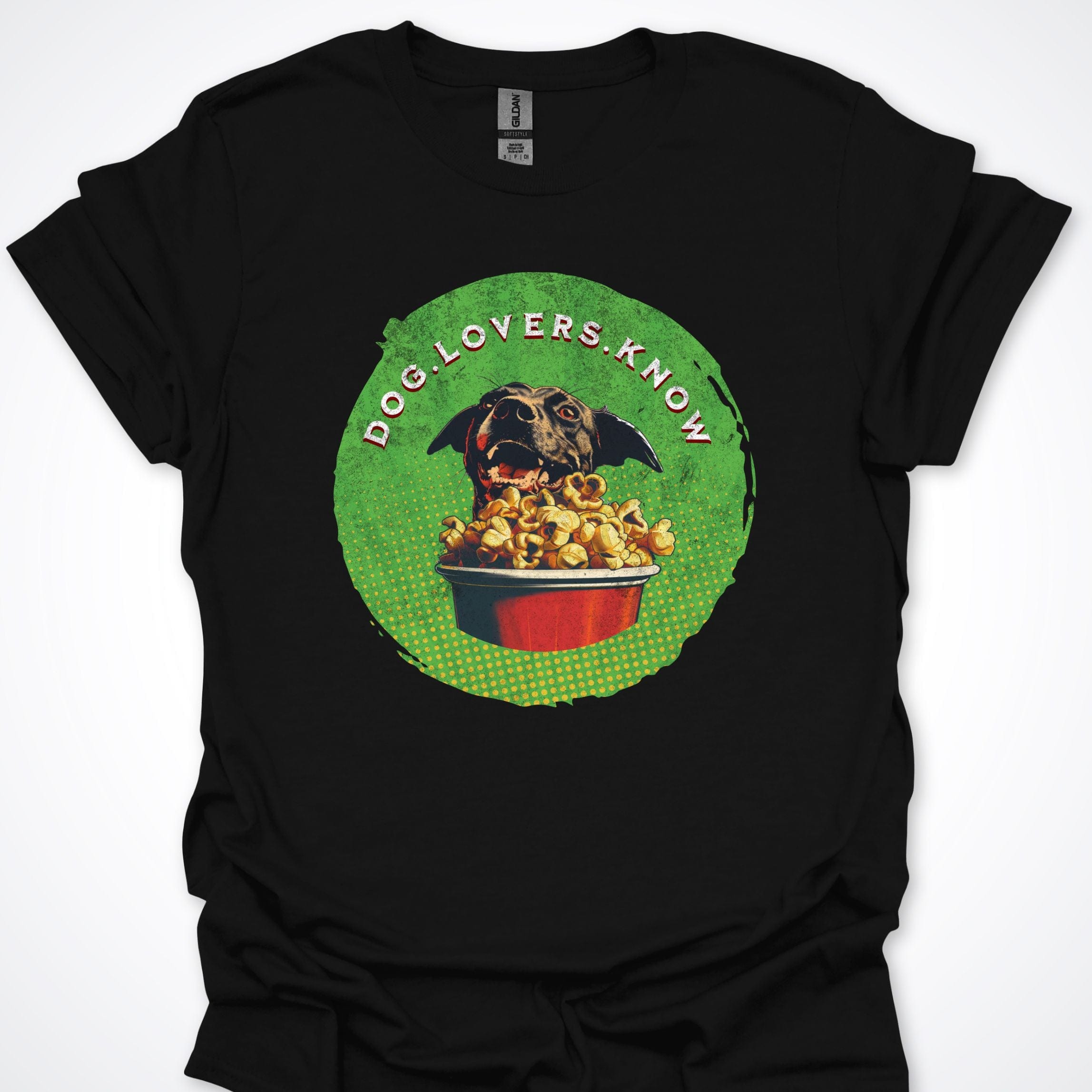T-Shirt Black / S Dog Lovers Know (Green) T-Shirt ReallyintoDogs