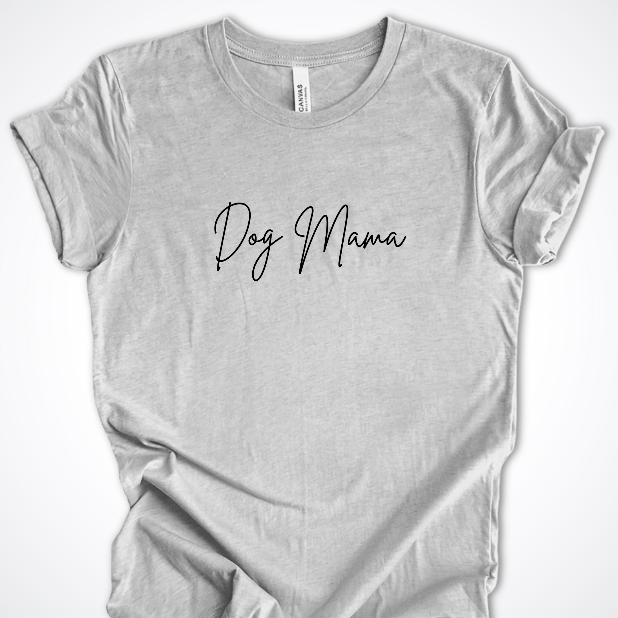 T-Shirt Athletic Heather / S Dog Mama Premium Unisex T-Shirt ReallyintoDogs