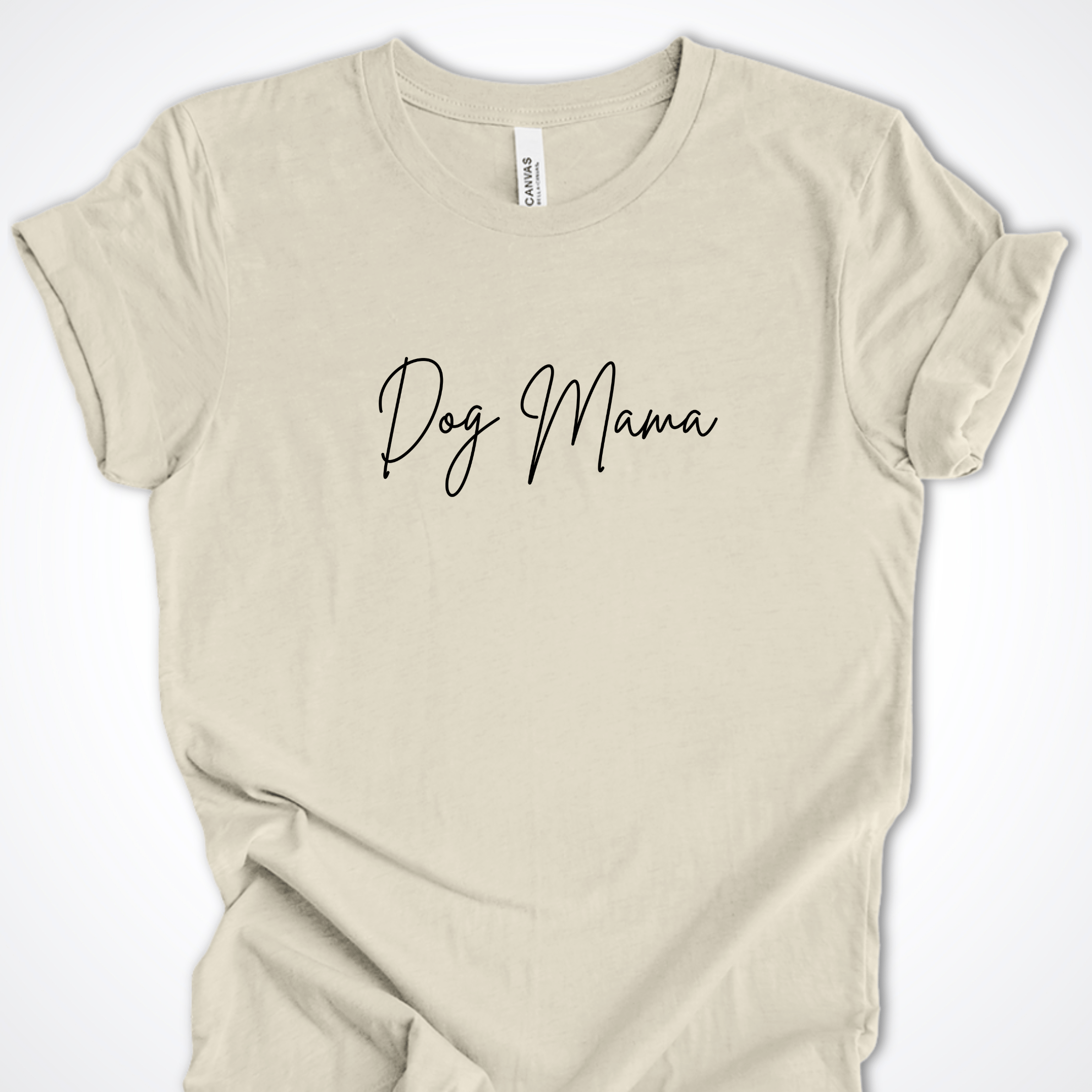 T-Shirt Natural / S Dog Mama Premium Unisex T-Shirt ReallyintoDogs