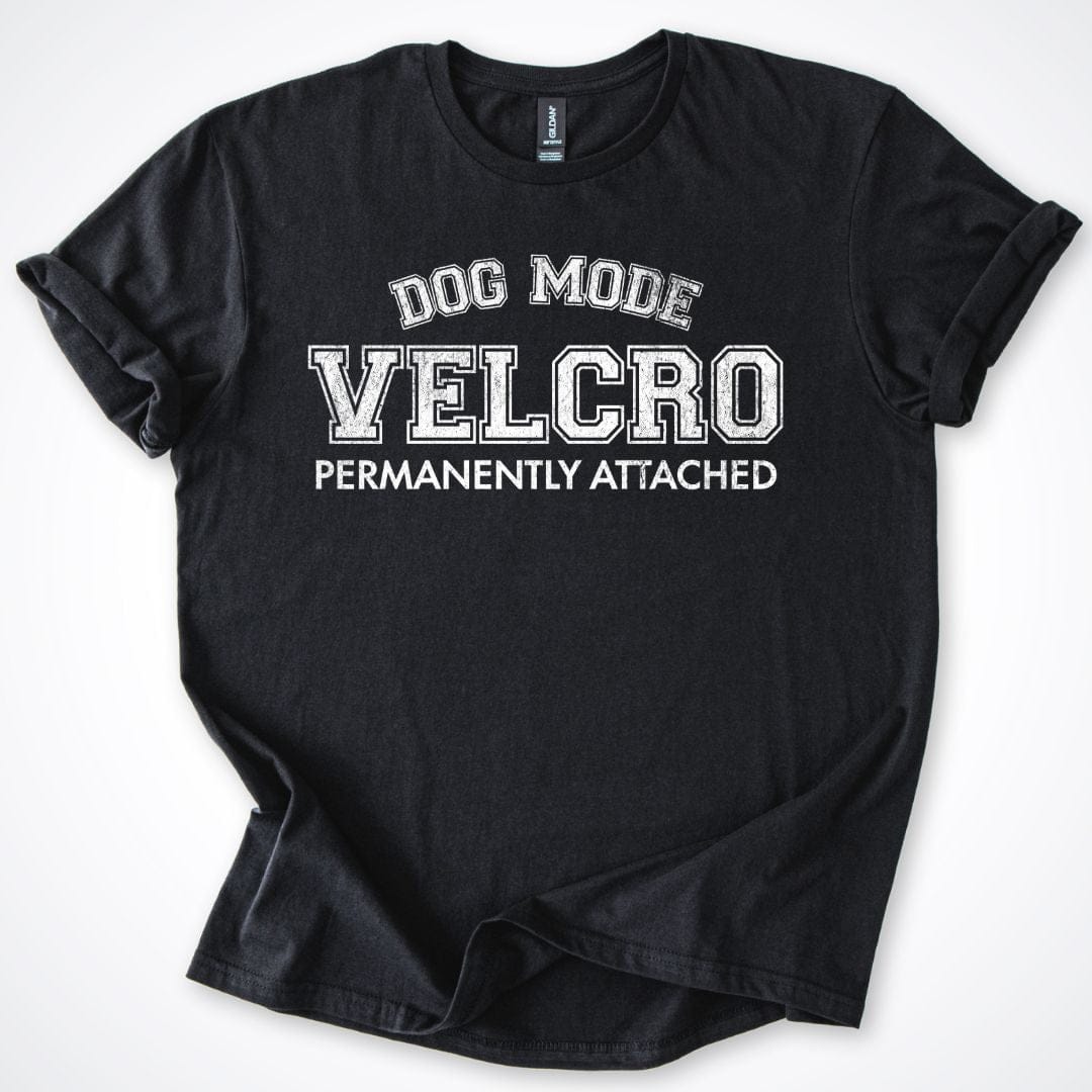 T-Shirt Black / S Dog Mode Velcro T-Shirt ReallyintoDogs