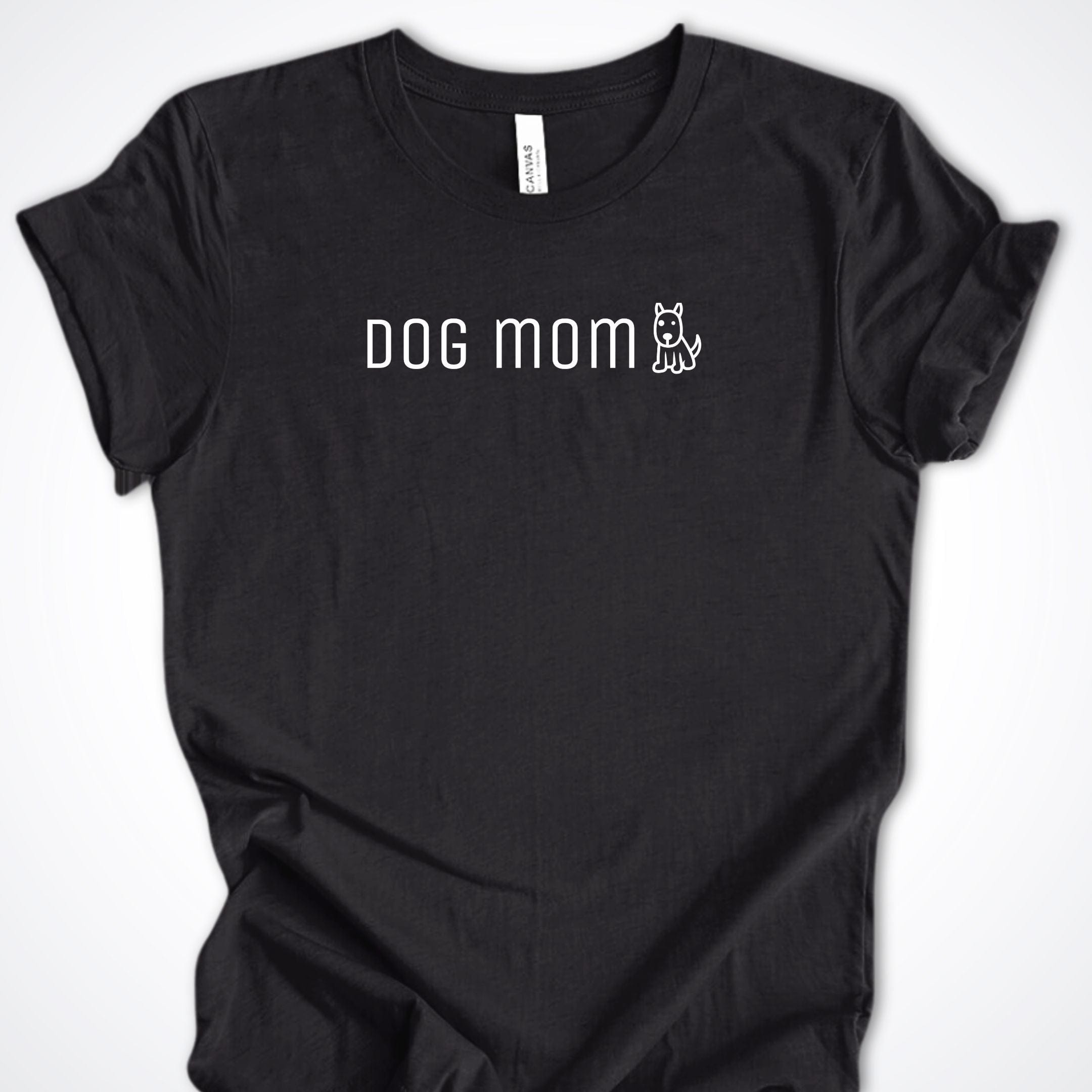 T-Shirt Black Heather / S Dog Mom Cute Premium Unisex T-Shirt ReallyintoDogs