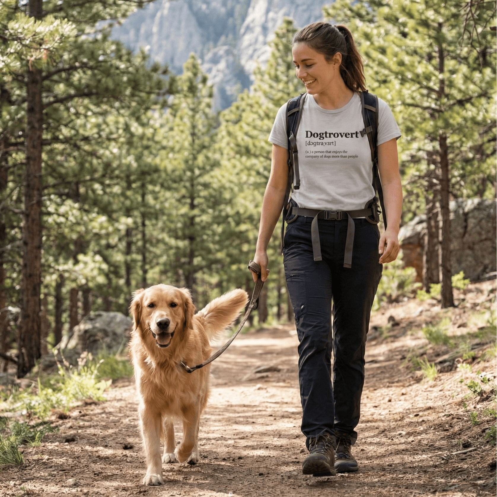 T-Shirt Dogtrovert T-Shirt ReallyintoDogs