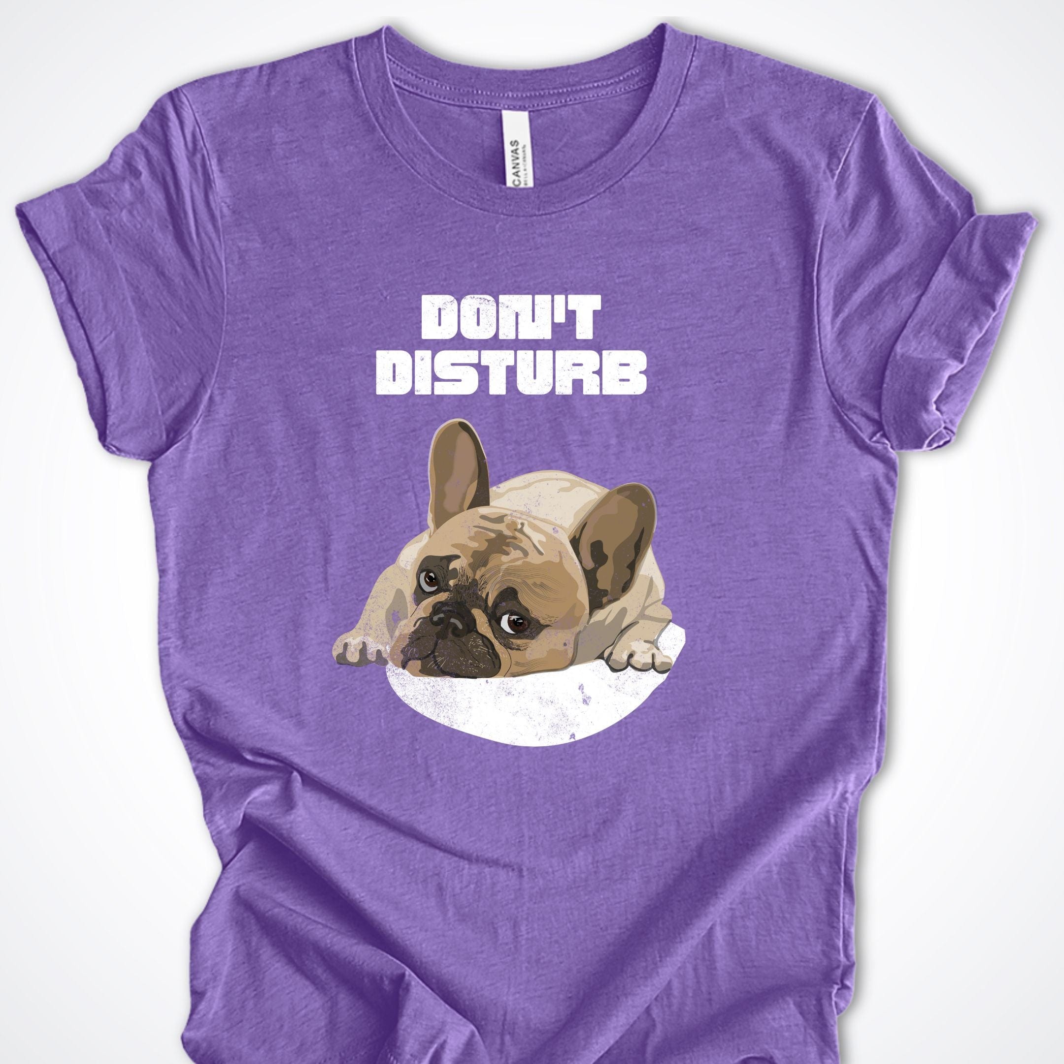 T-Shirt Heather Team Purple / S Don't Disturb Premium Unisex T-Shirt ReallyintoDogs
