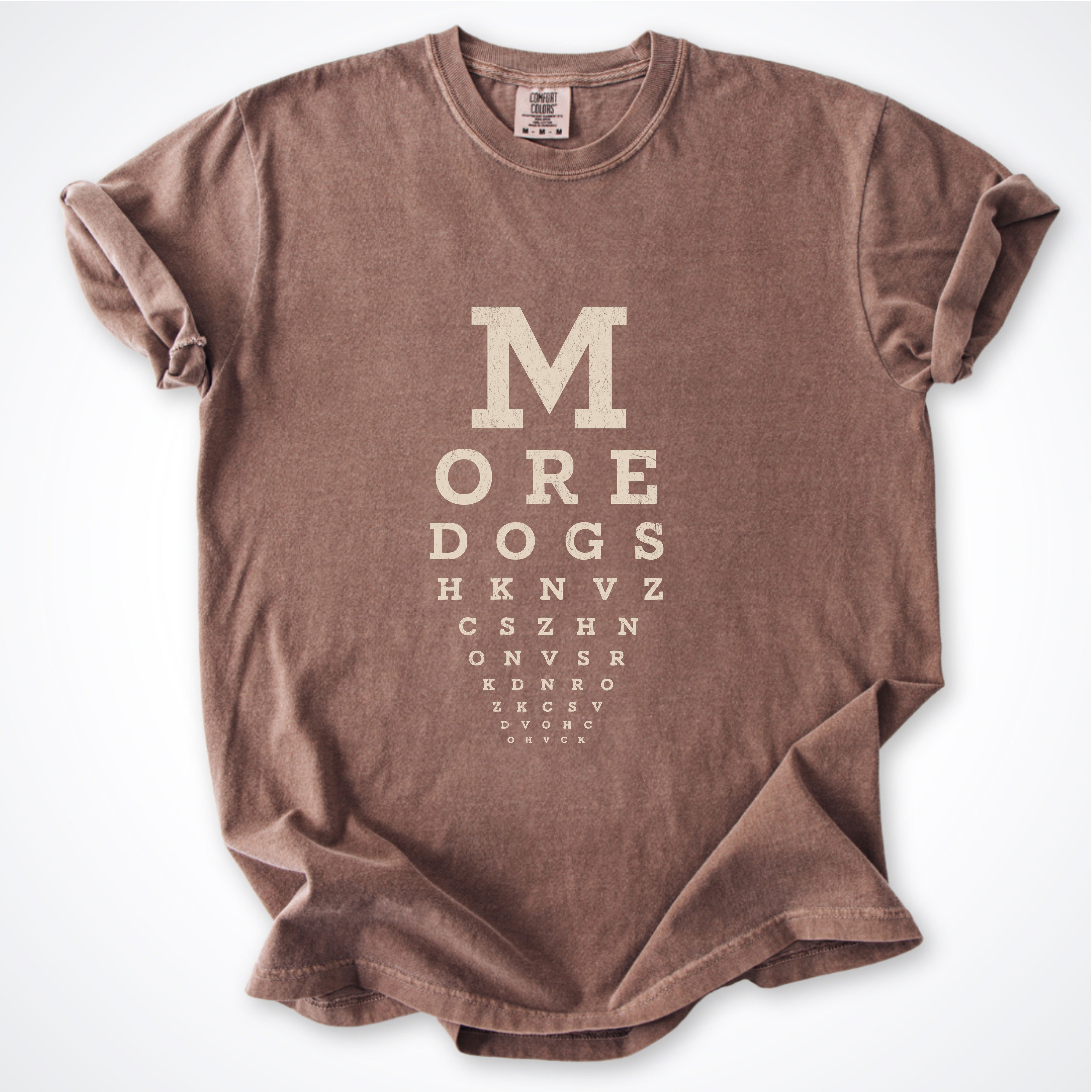 More Dogs Eye Test Premium T-Shirt