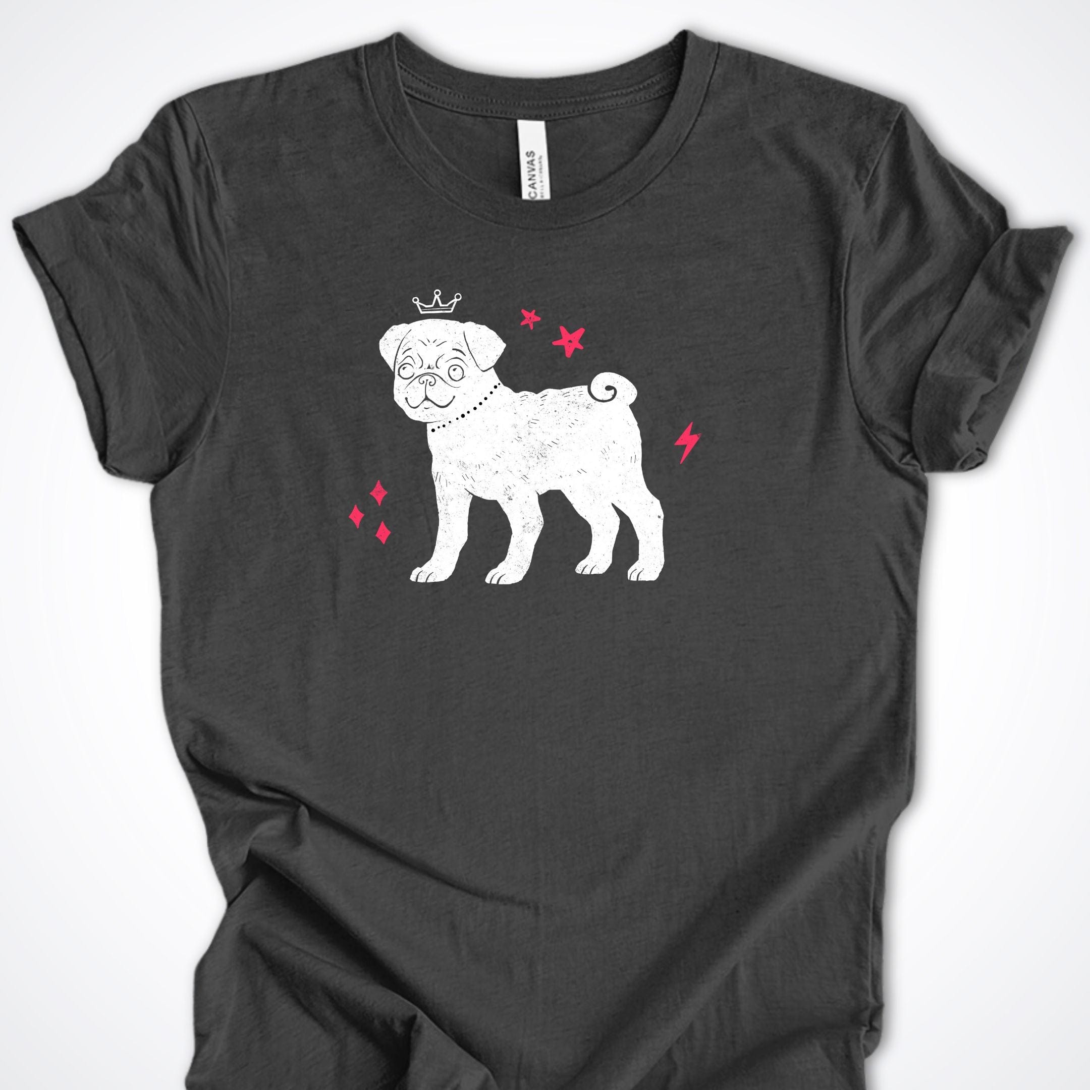 T-Shirt Dark Grey Heather / S Galactic Dog Premium Unisex T-Shirt ReallyintoDogs