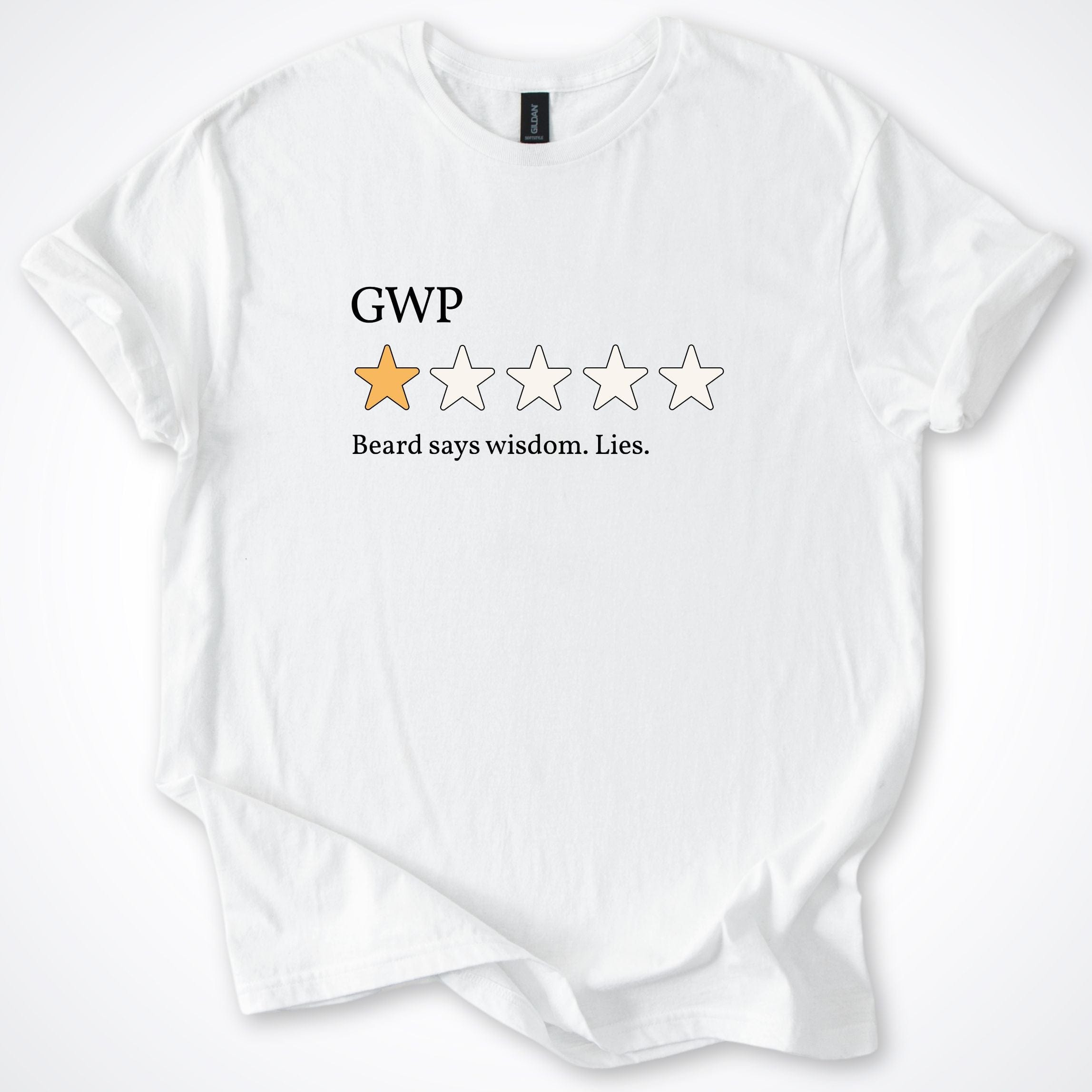 T-Shirt White / S German Wirehaired Pointer One Star Review T-Shirt ReallyintoDogs