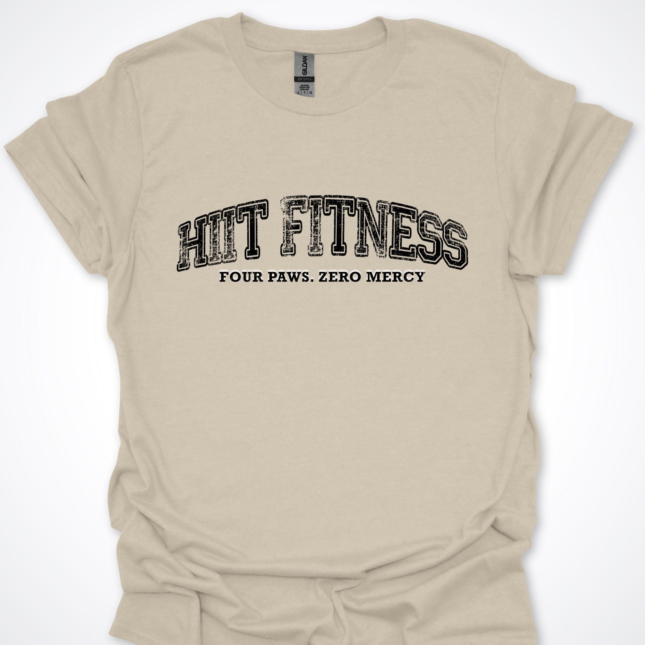 T-Shirt Natural / S HIIT Fitness T-Shirt ReallyintoDogs