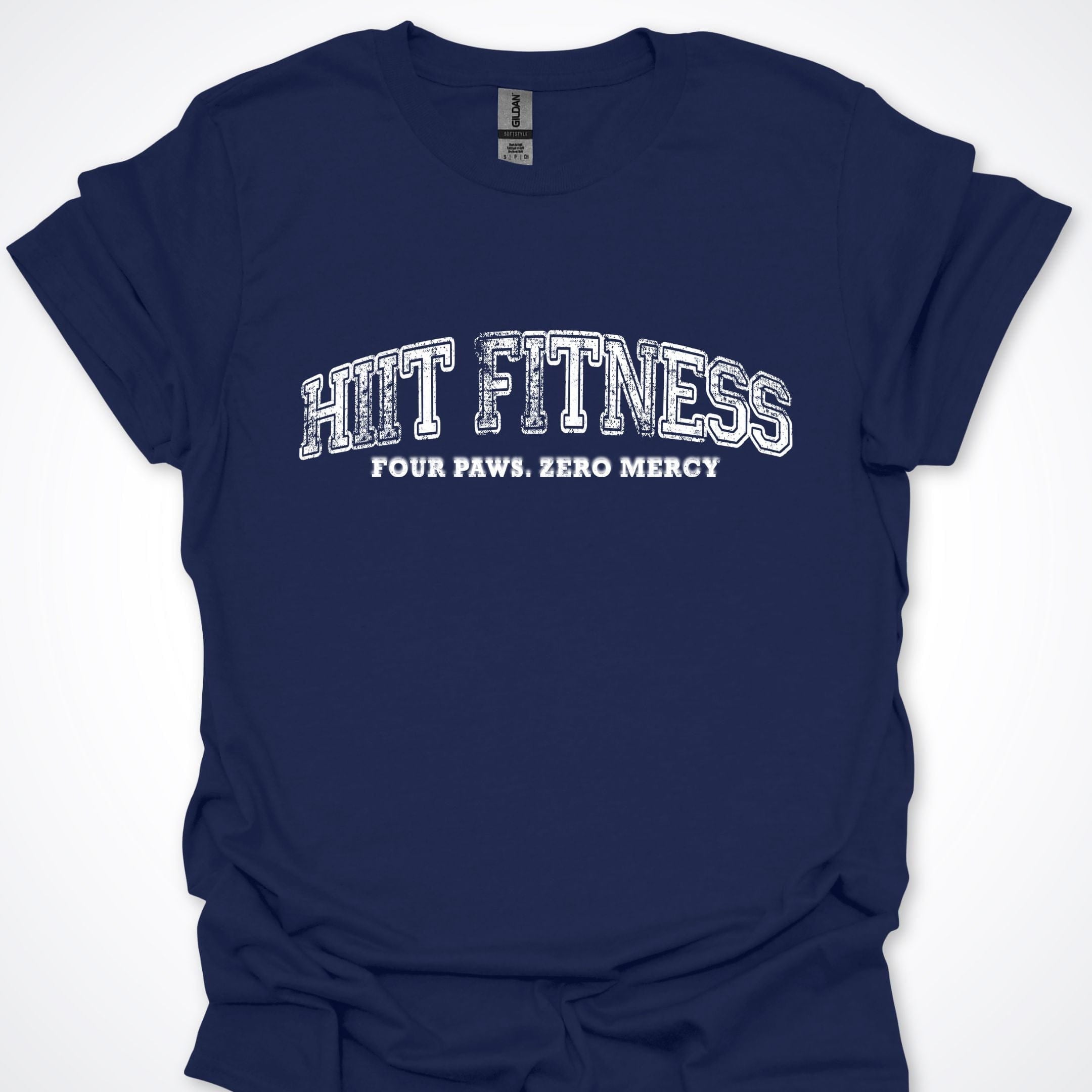 T-Shirt Navy / S HIIT Fitness T-Shirt ReallyintoDogs