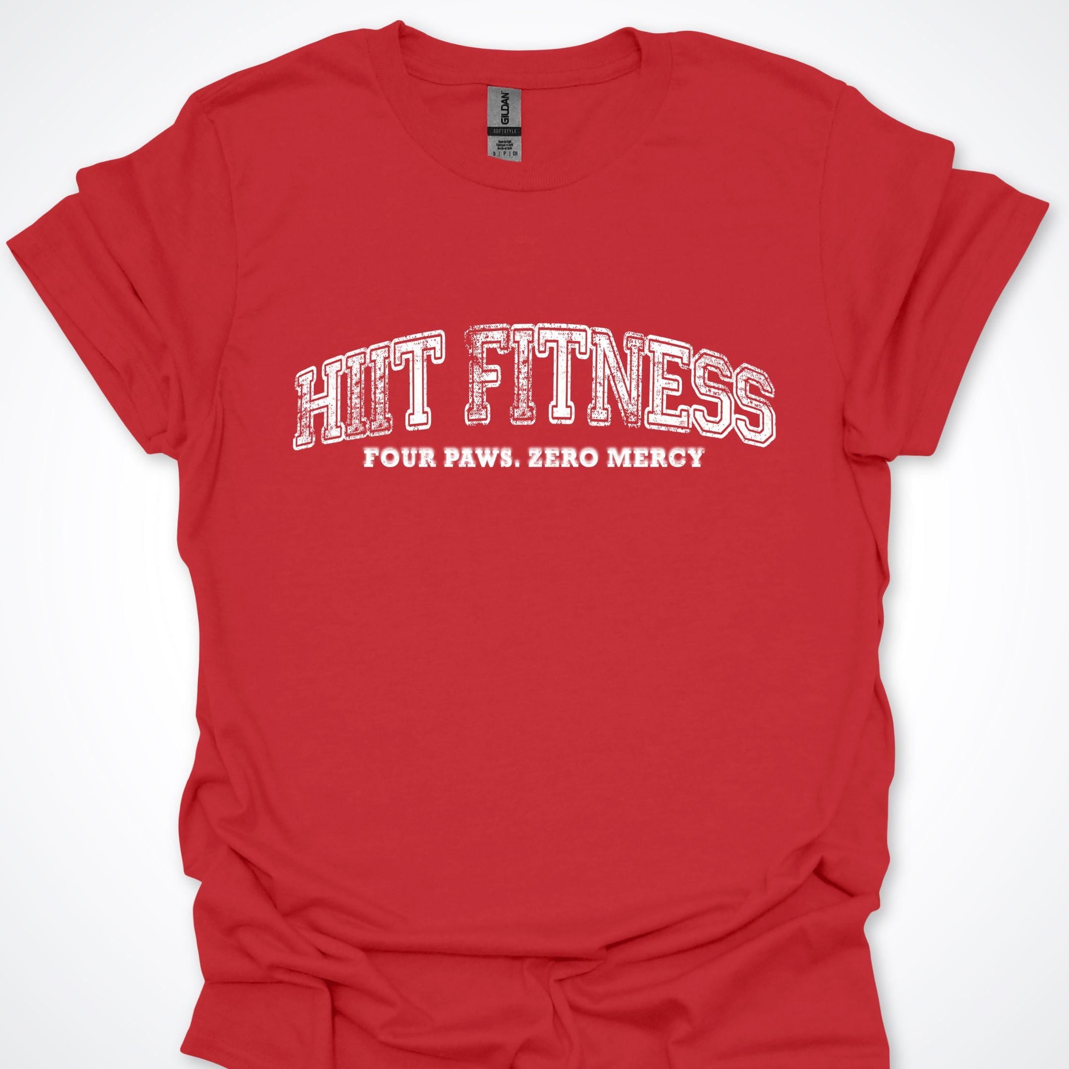 T-Shirt Red / S HIIT Fitness T-Shirt ReallyintoDogs