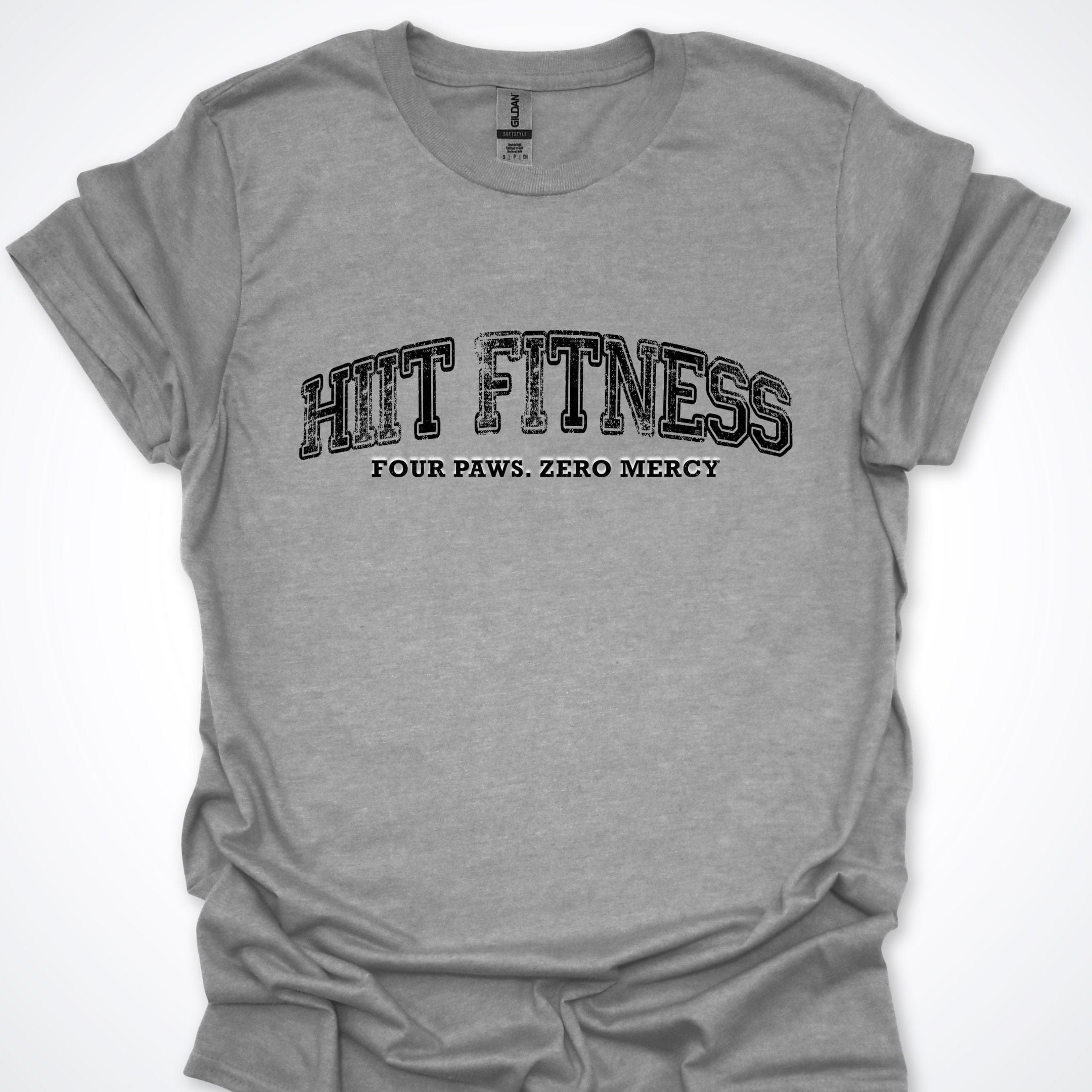 T-Shirt Sport Grey / S HIIT Fitness T-Shirt ReallyintoDogs
