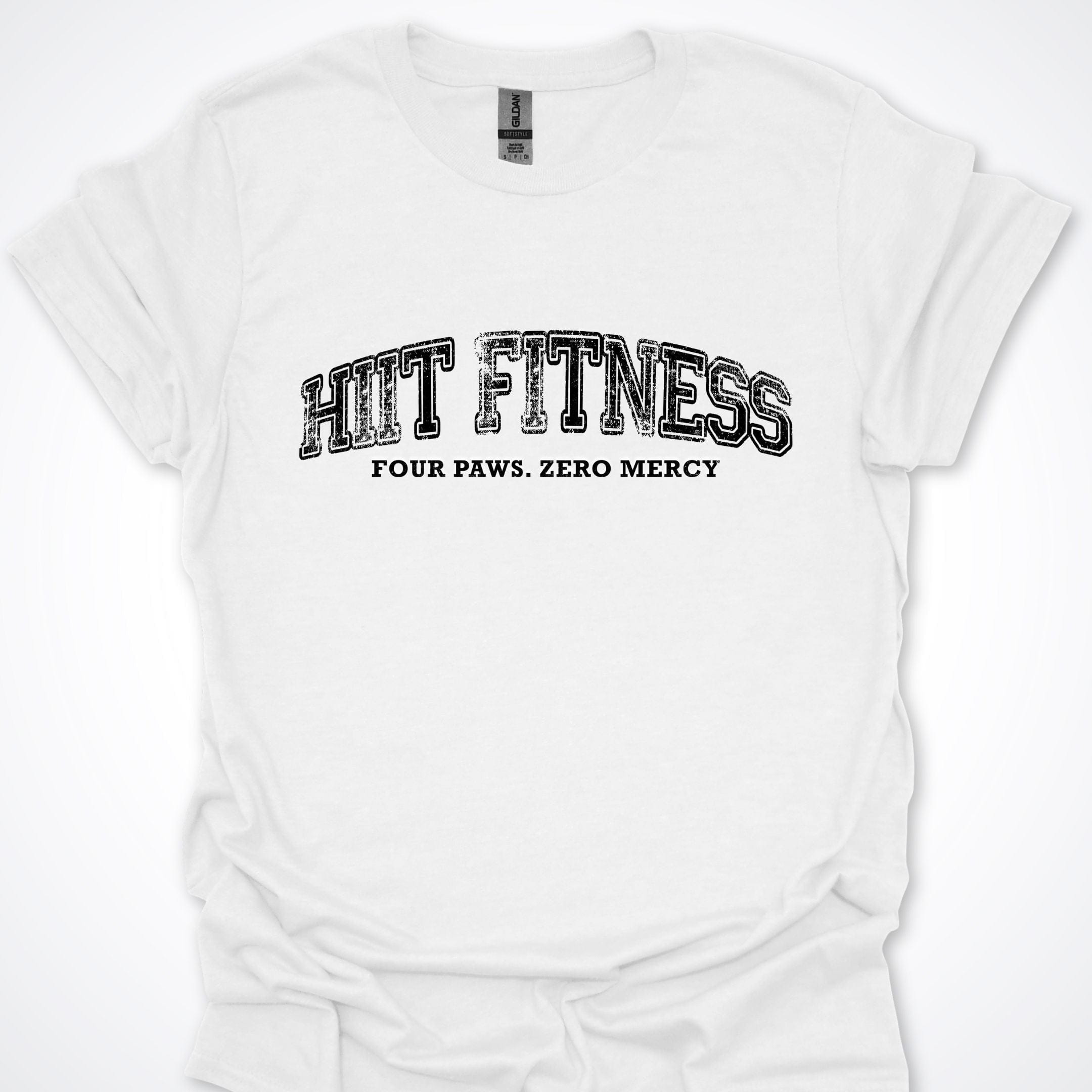 T-Shirt White / S HIIT Fitness T-Shirt ReallyintoDogs