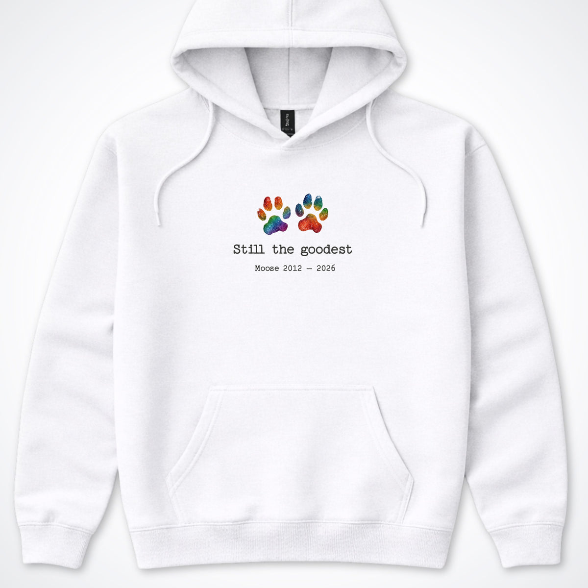 Still The Goodest - Personalized Memorial Hooded Sweatshirt