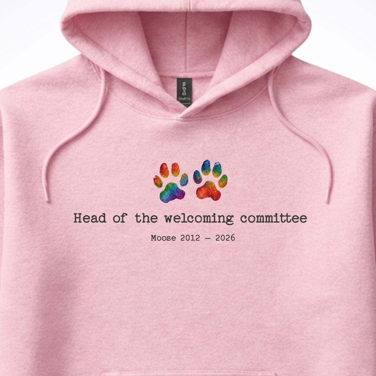 Head Of The Welcoming Committee - Personalized Memorial Hooded Sweatshirt