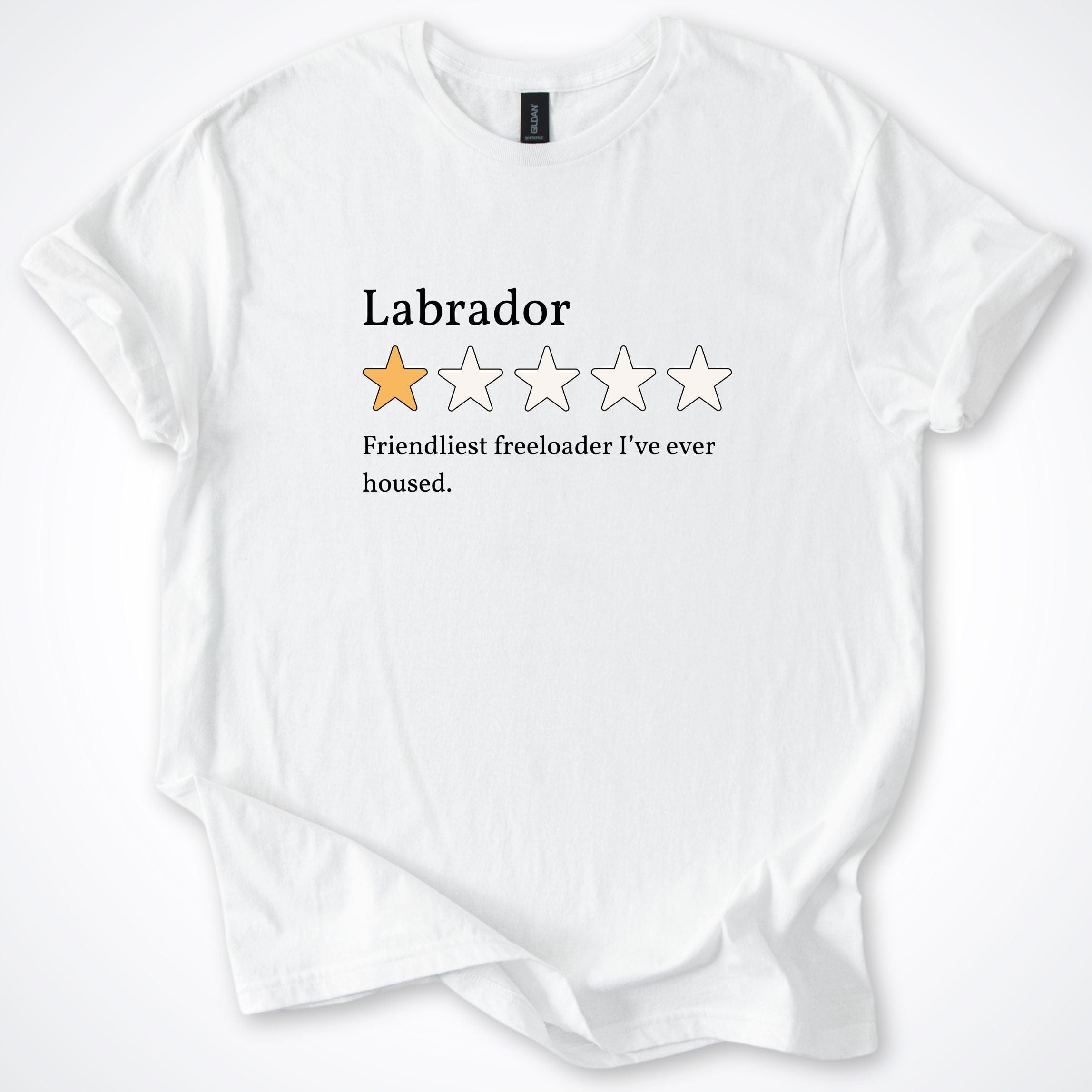 T-Shirt White / S Labrador 4.0 One Star Review T-Shirt ReallyintoDogs