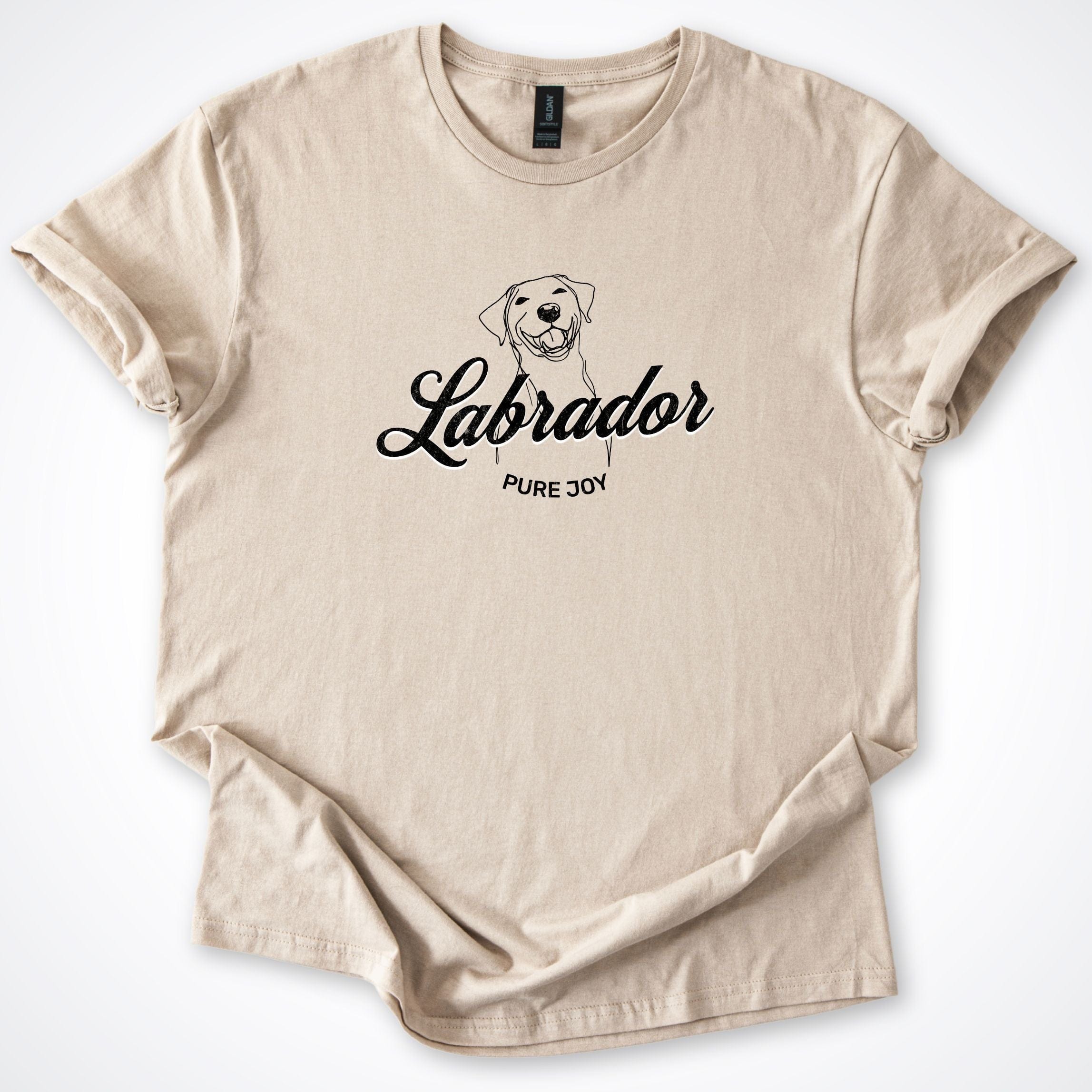 T-Shirt Sand / S Labrador Pure Joy T-Shirt ReallyintoDogs