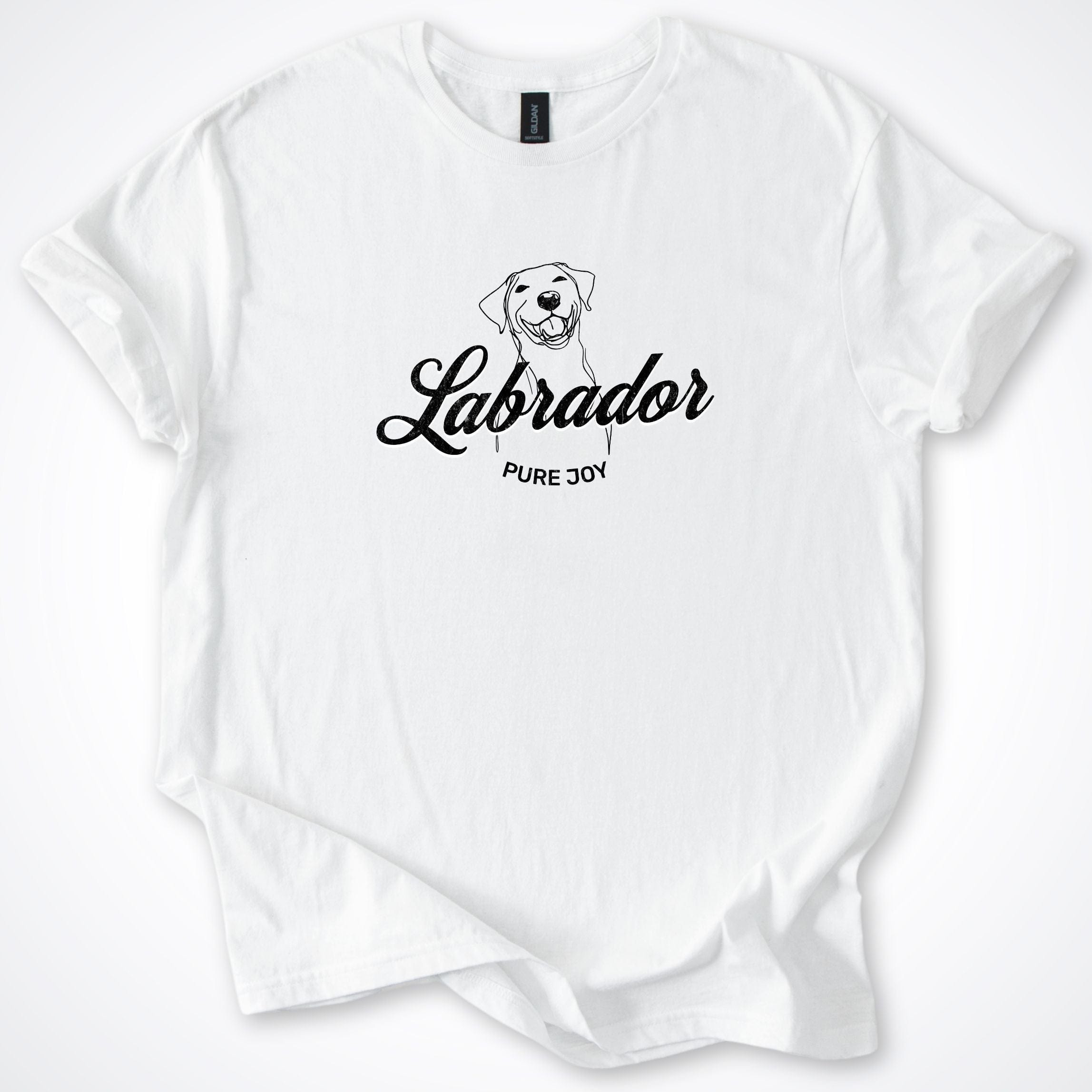 T-Shirt White / S Labrador Pure Joy T-Shirt ReallyintoDogs