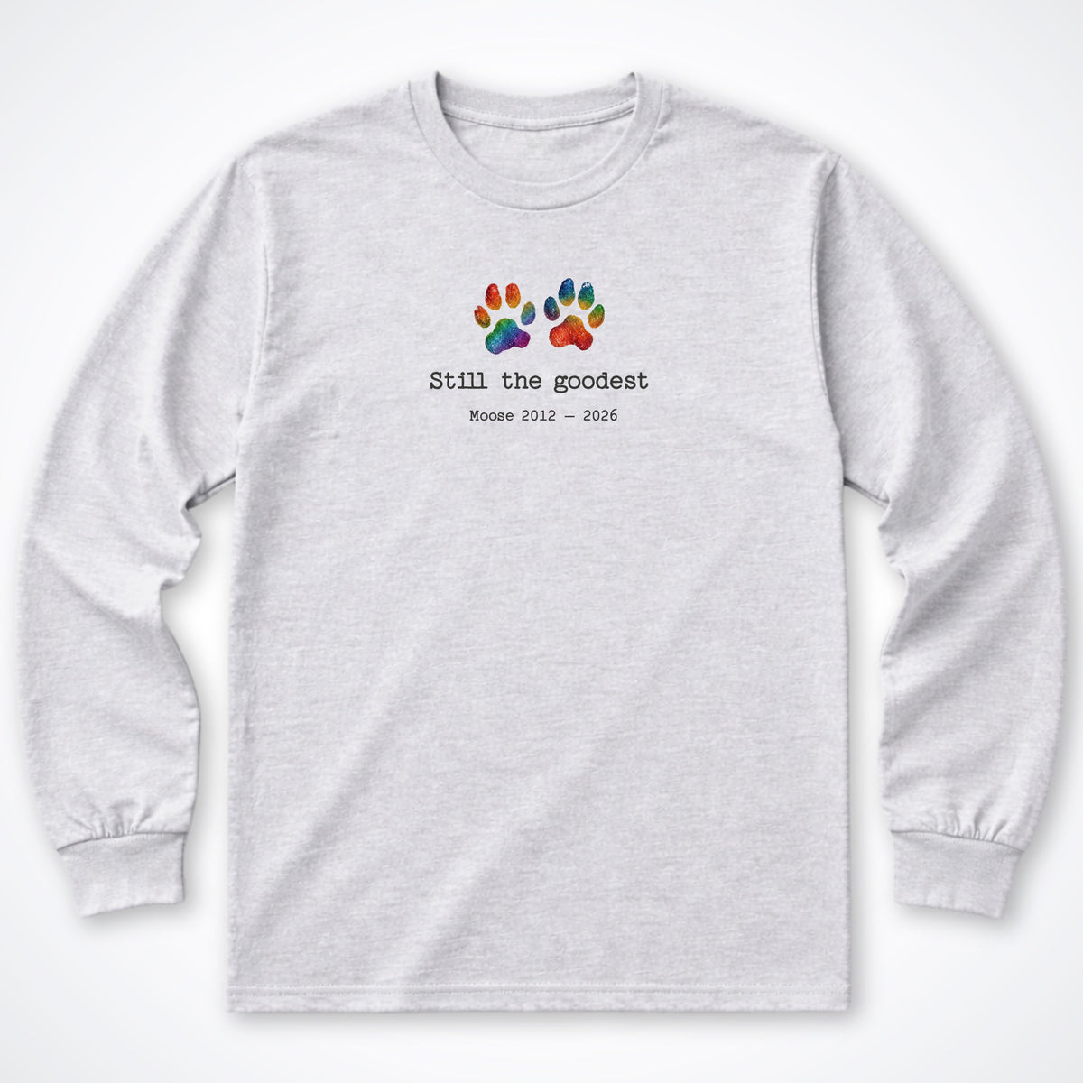 Still The Goodest - Personalized Memorial Long Sleeve Shirt