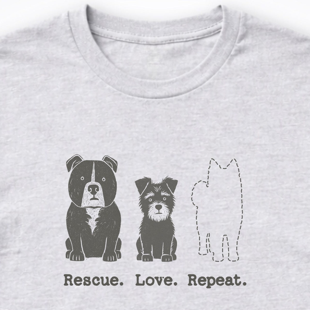 Rescue. Love. Repeat. The Next One Long Sleeve Shirt