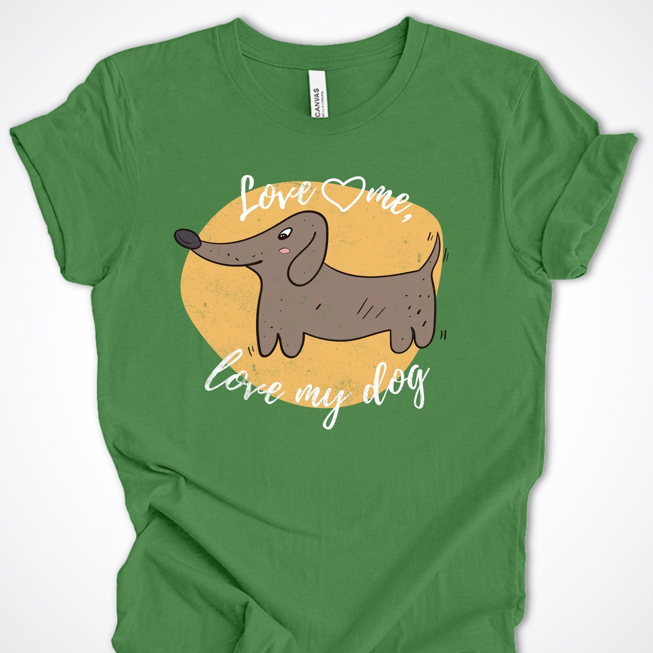 T-Shirt Leaf / S Love Me Love My Dog Premium Unisex T-Shirt ReallyintoDogs