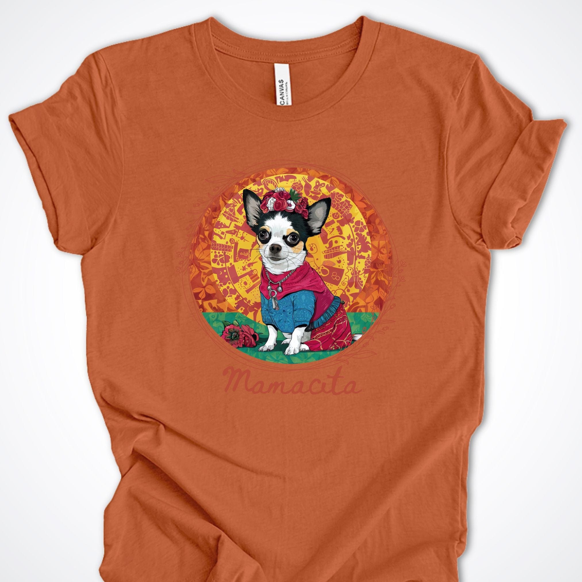 T-Shirt Autumn / S Mamacita Luna Chihuahua Premium Unisex T-Shirt ReallyintoDogs