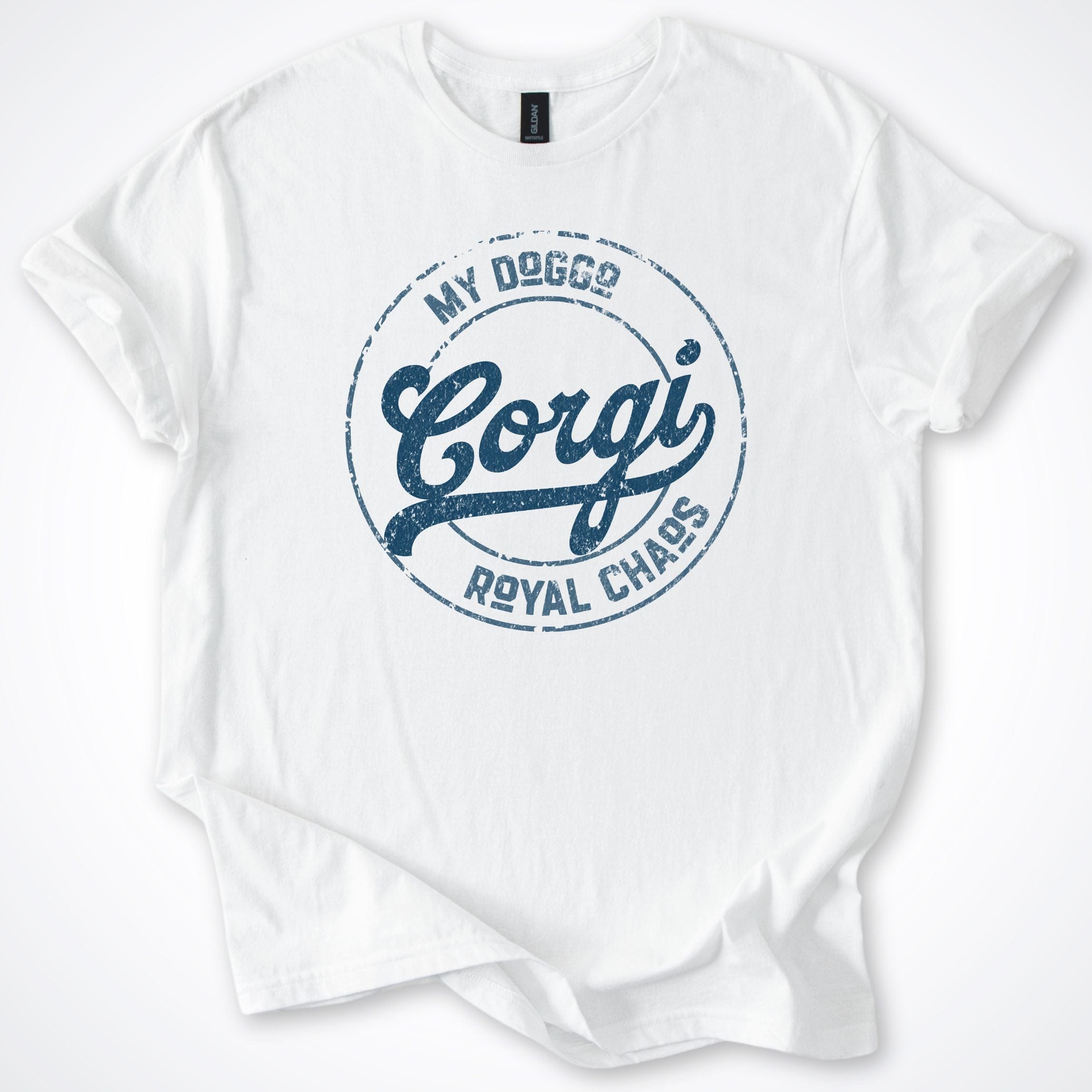 T-Shirt White / S My Doggo Corgi Royal Chaos T-Shirt ReallyintoDogs