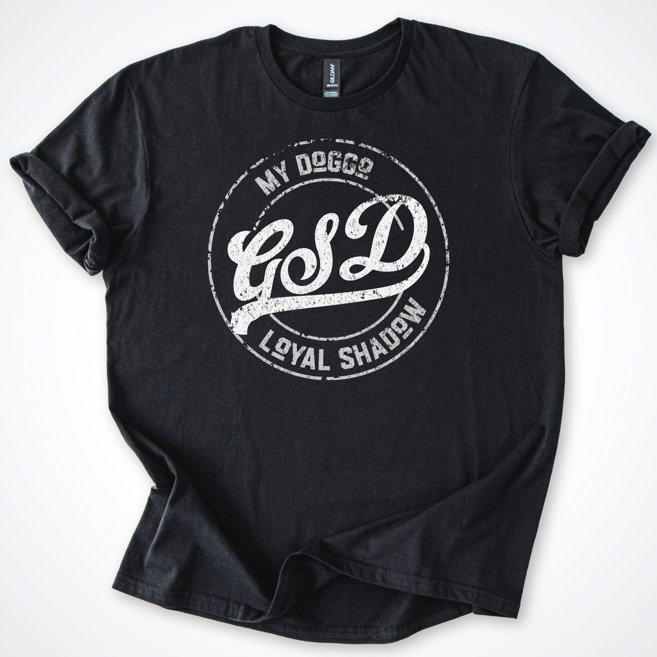 T-Shirt Black / S My Doggo GSD Loyal Shadow T-Shirt ReallyintoDogs