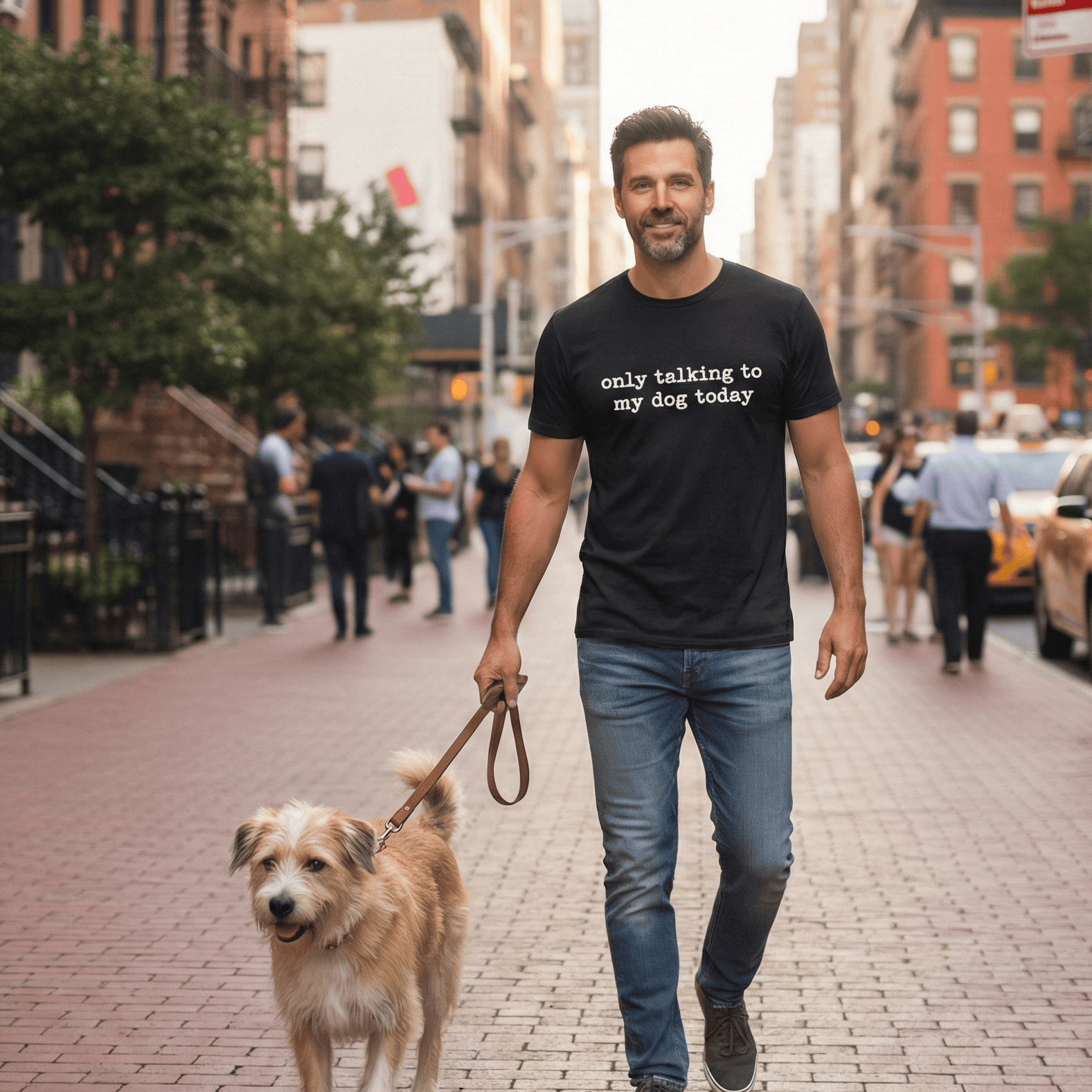 T-Shirt Only Talking to my Dog Today T-Shirt ReallyintoDogs