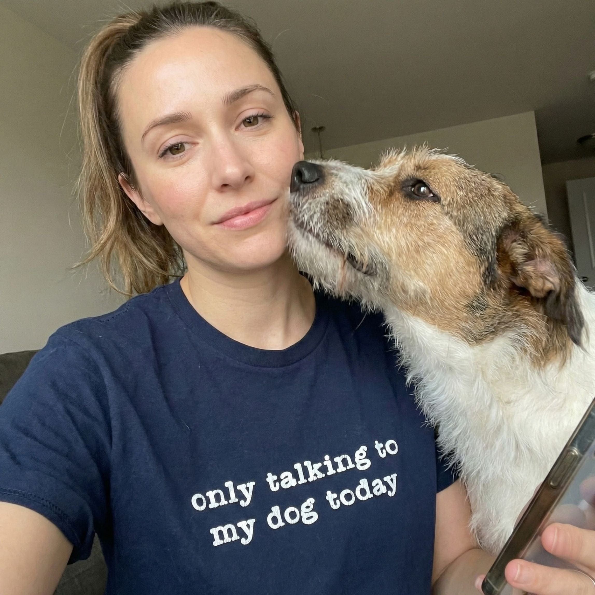 T-Shirt Only Talking to my Dog Today T-Shirt ReallyintoDogs