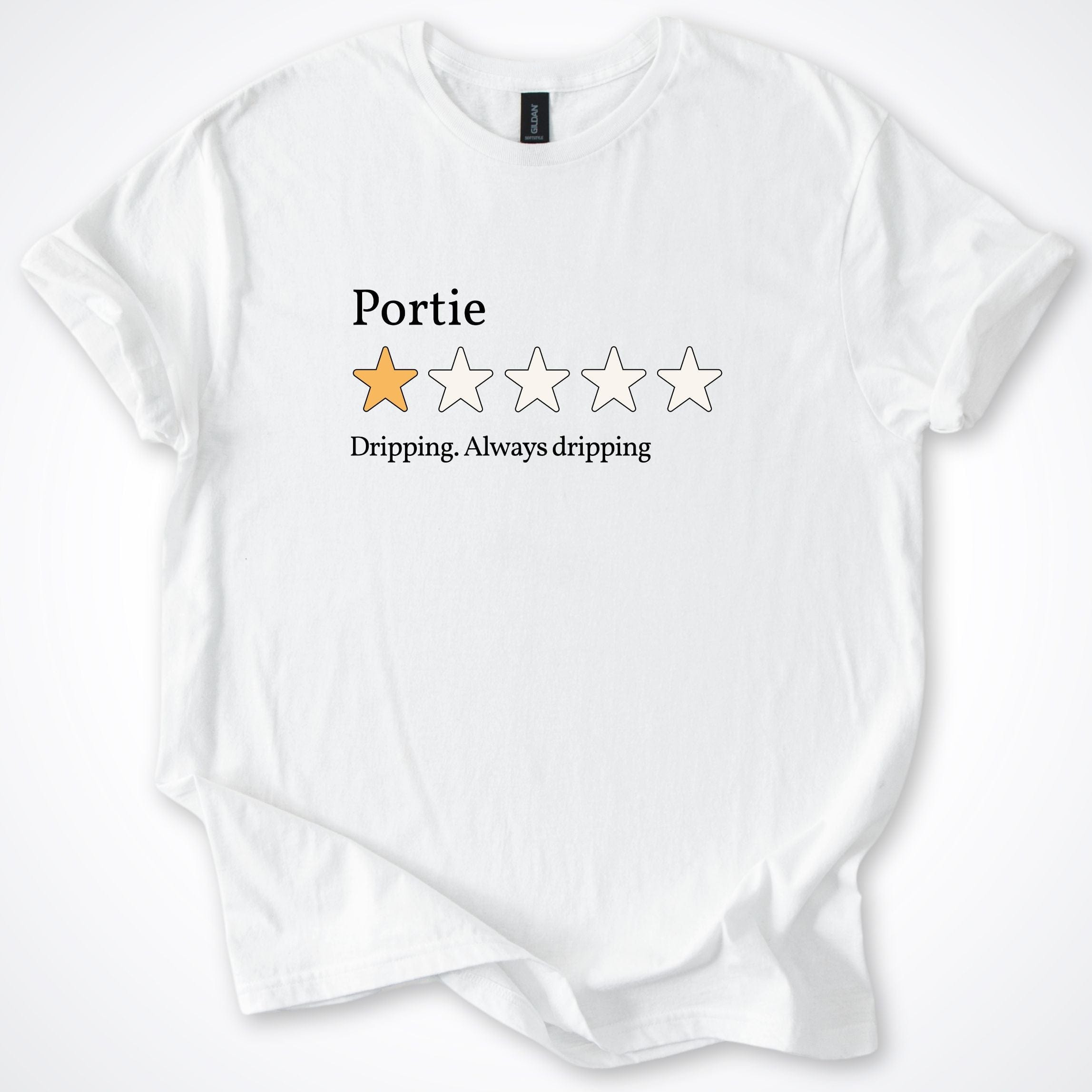 T-Shirt White / S Portuguese Water Dog One Star Review T-Shirt ReallyintoDogs