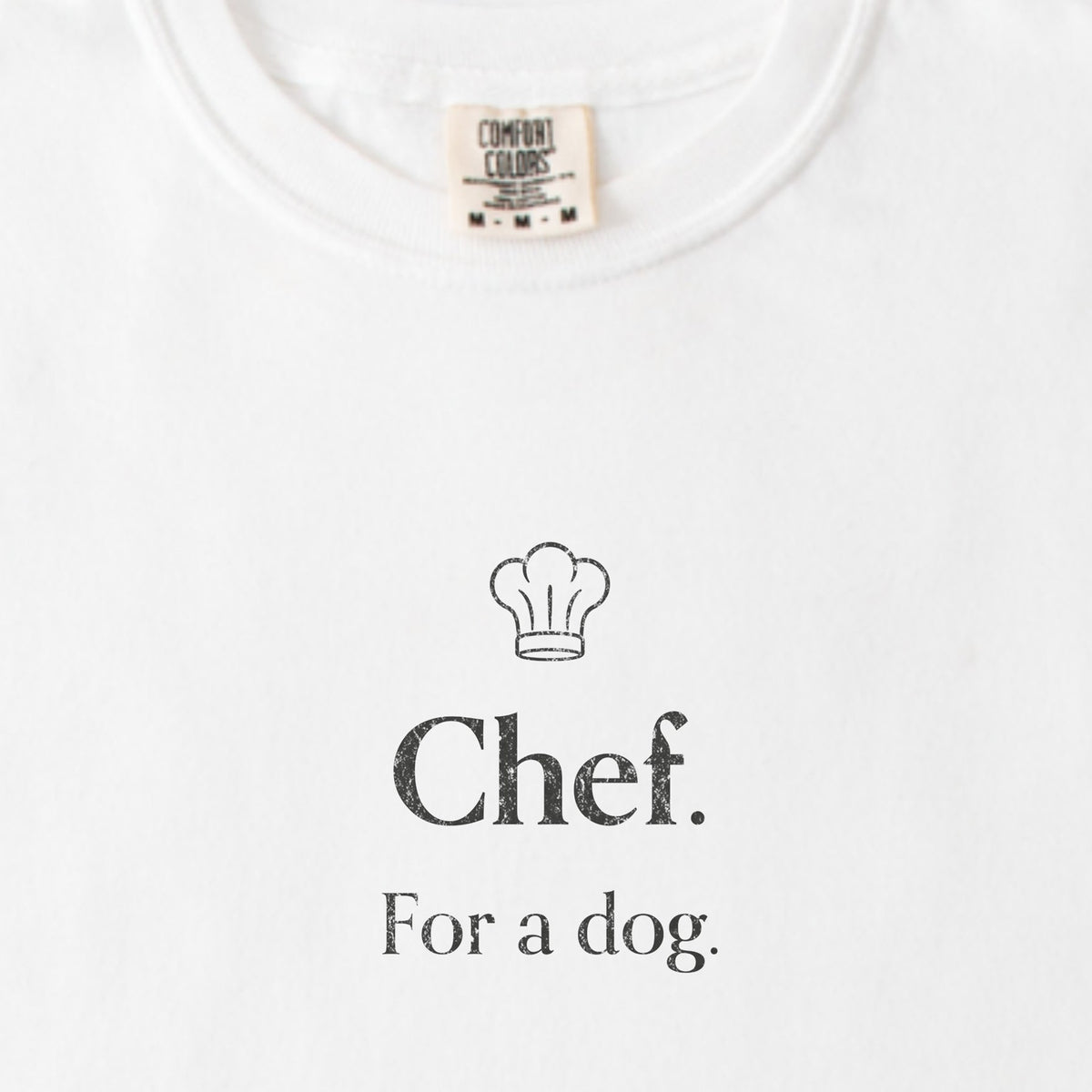 Chef. For a Dog. Premium T-Shirt